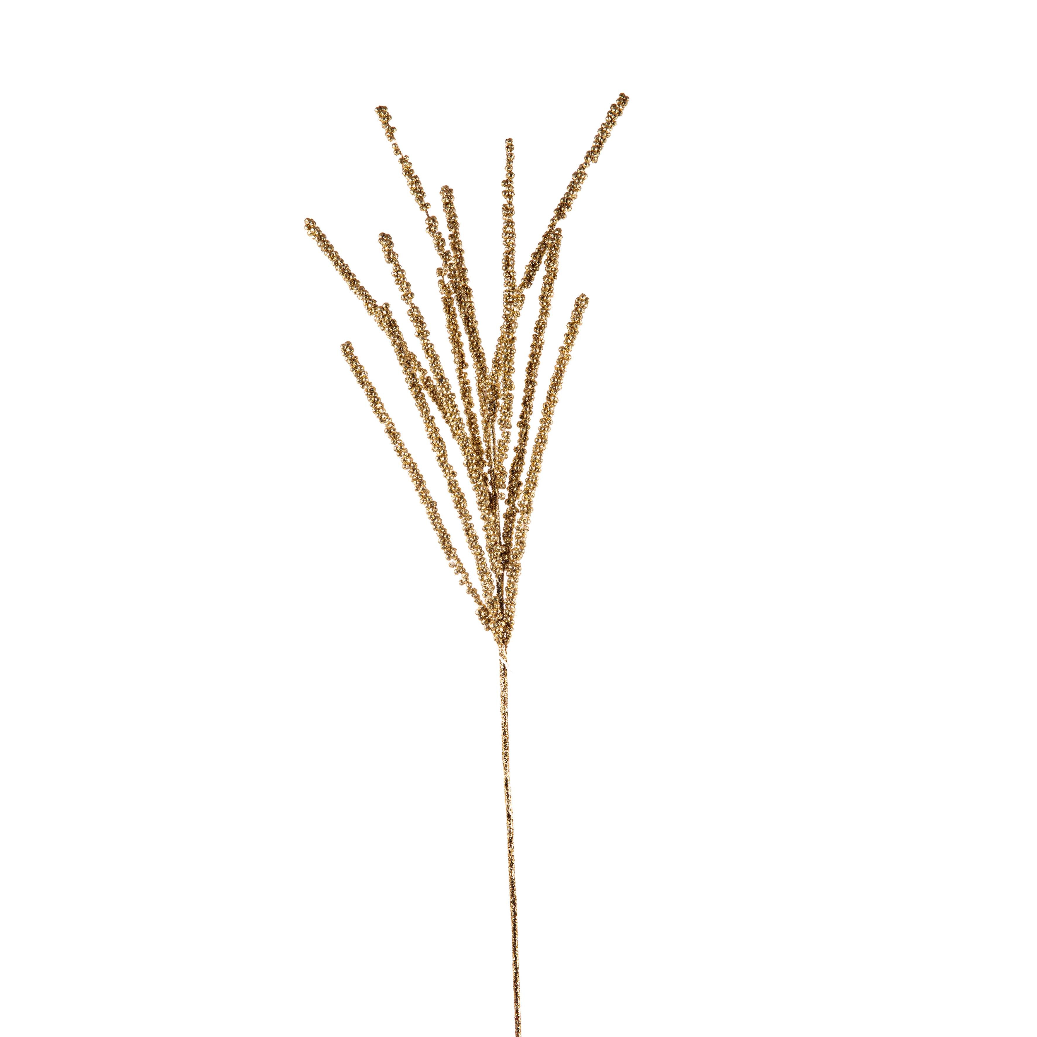 Tralcio bacche gold 77 cm
