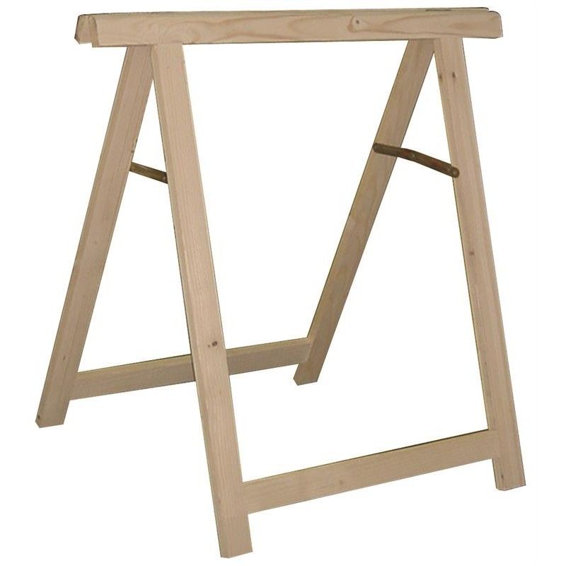 Cavalleto in legno di abete 75 cm