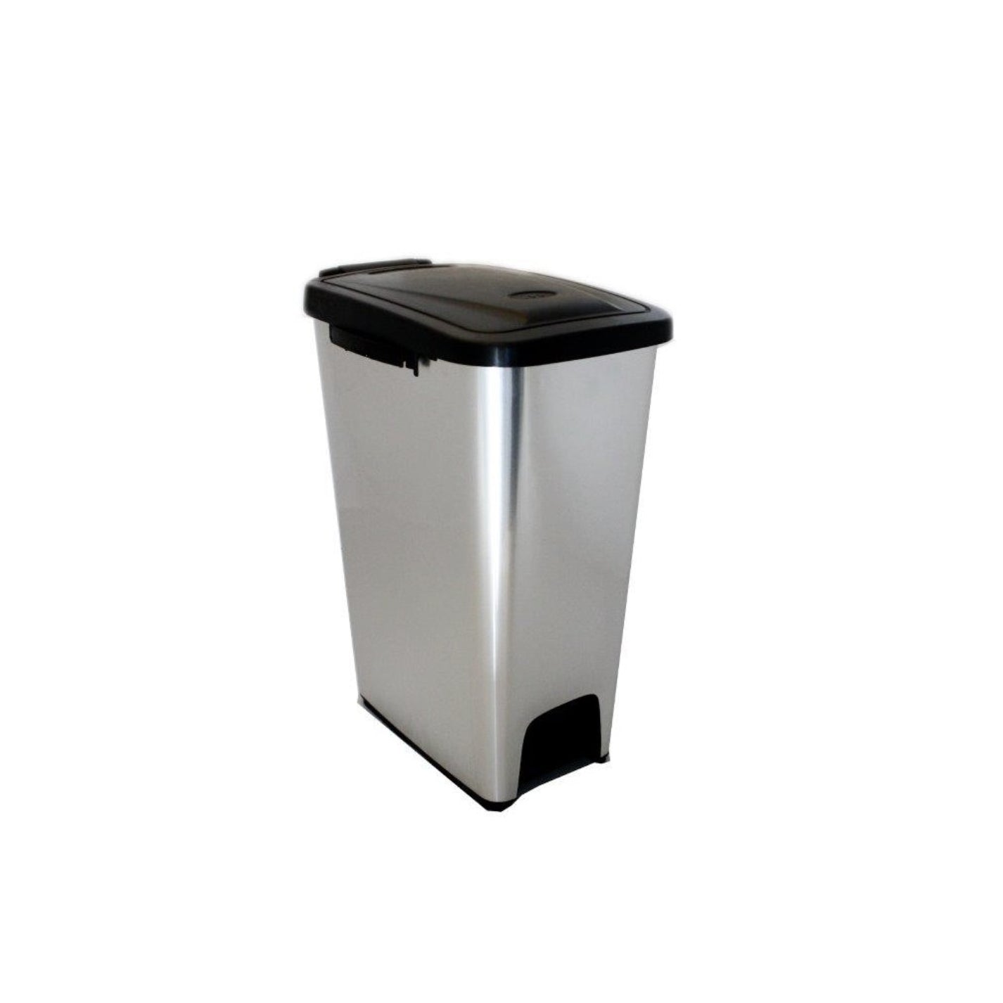 Allubin pattumiera a pedale in alluminio