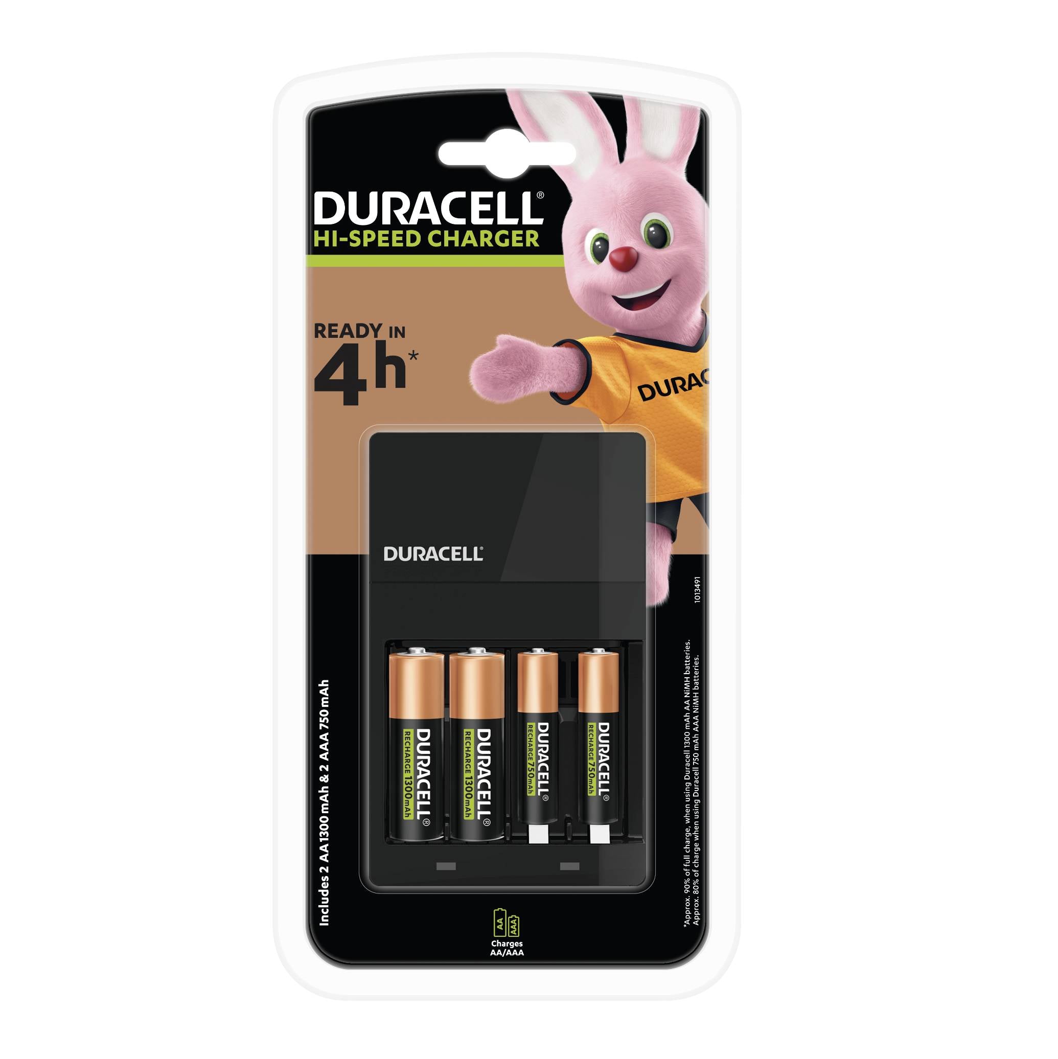 Caricabatterie Duracell con batterie incluse CEF22