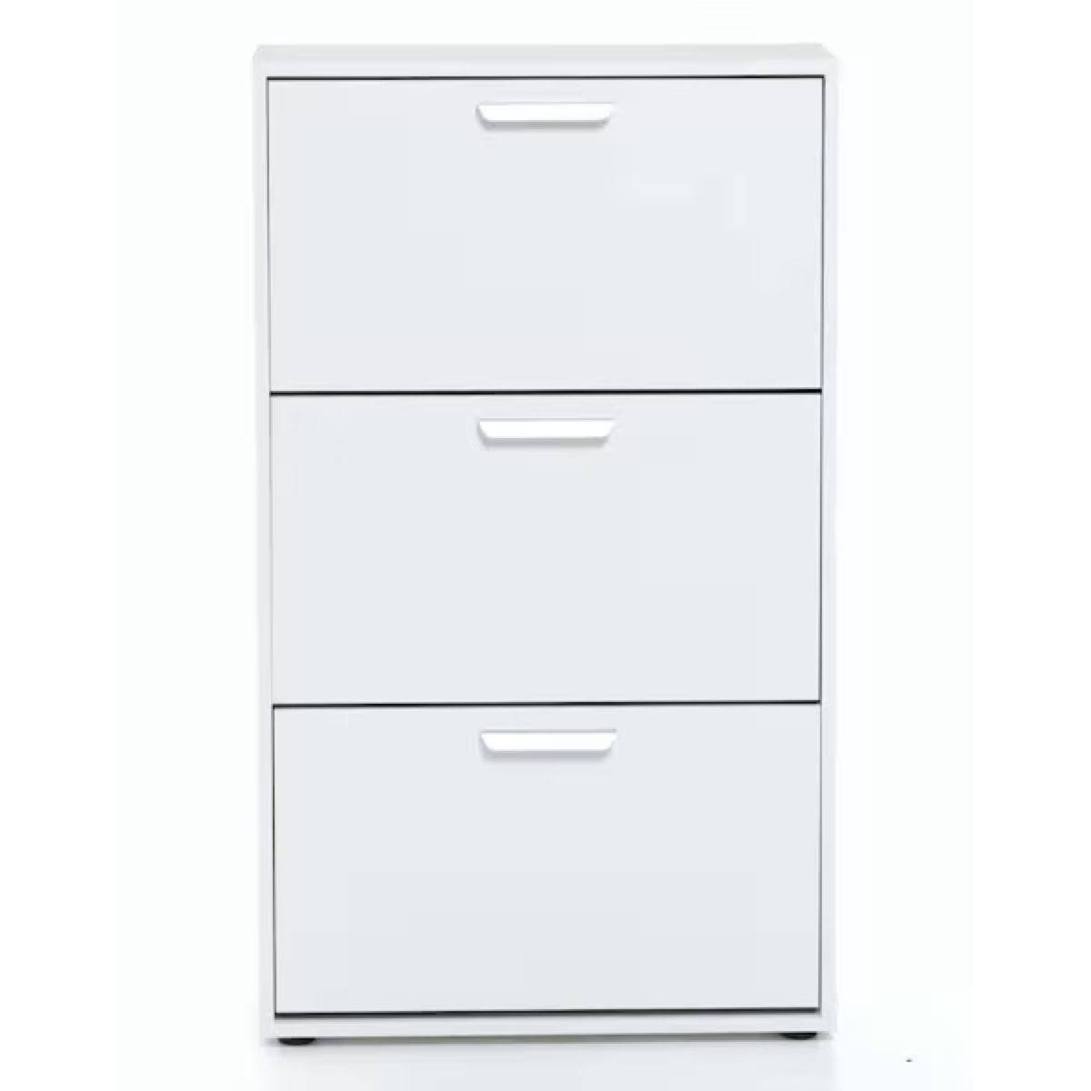 Scarpiera salvaspazio 3 ante doppio vano 65x25x112 cm 1
