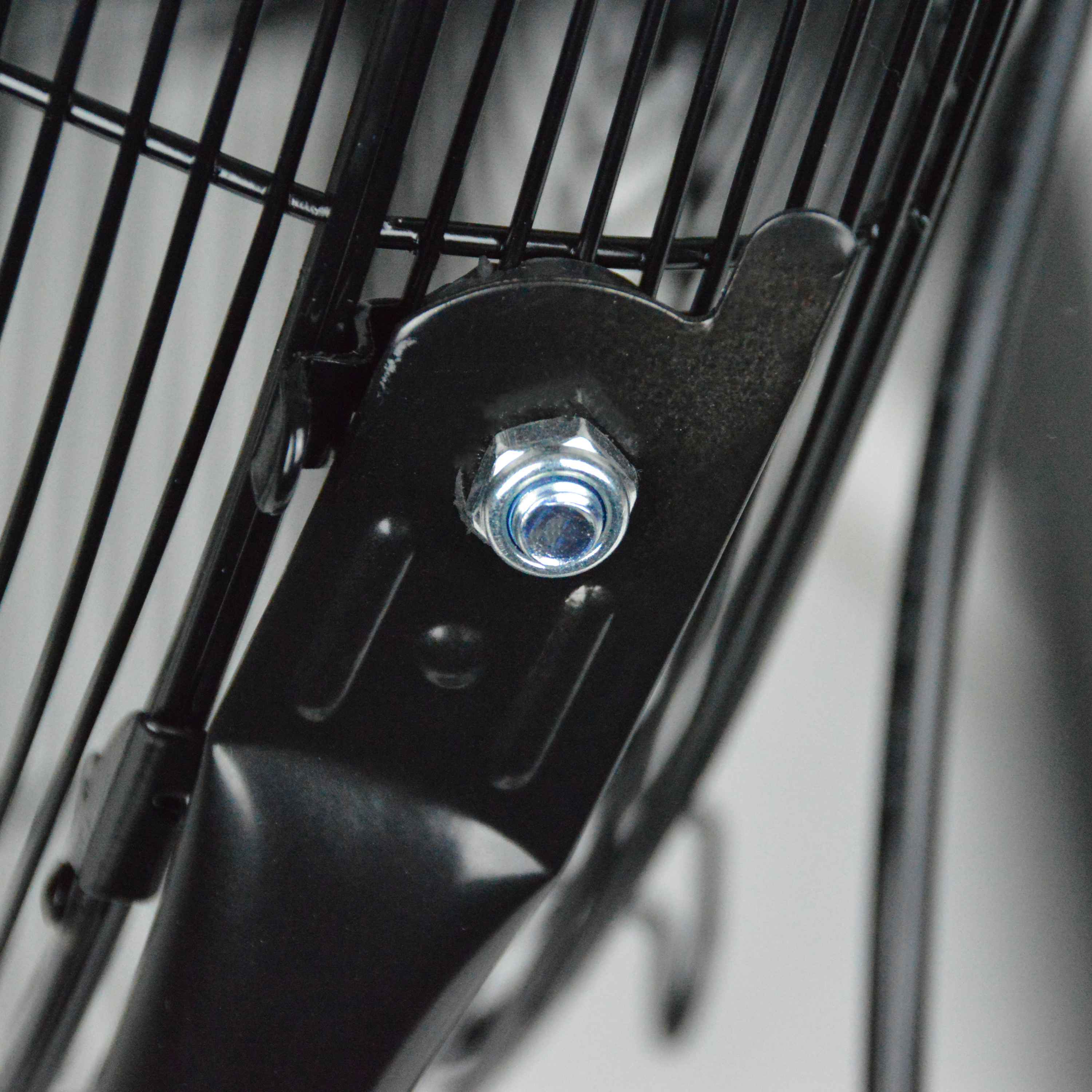 Ventilatore da terra industriale Krimex nero 4