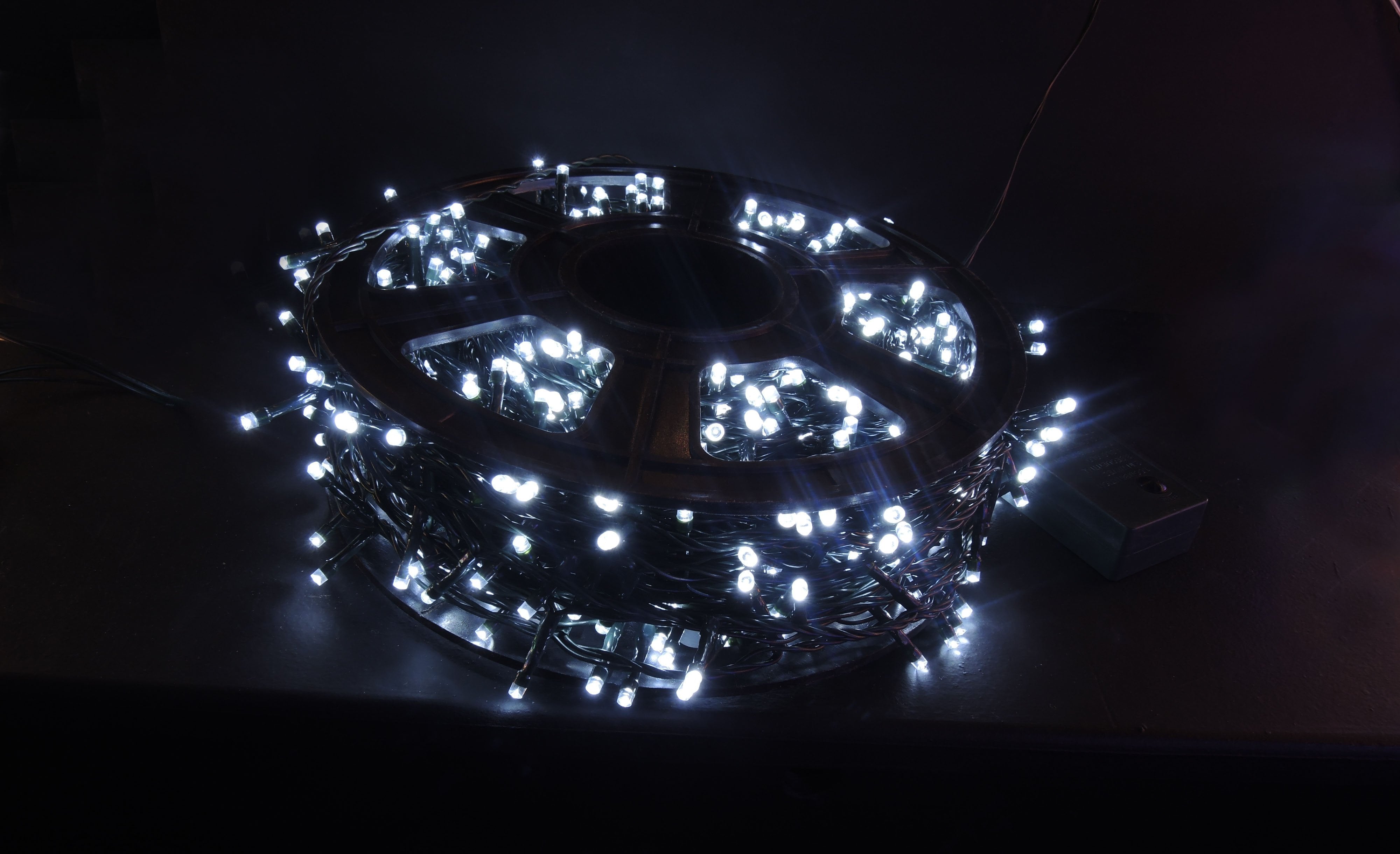 Serie led bianco ghiaccio