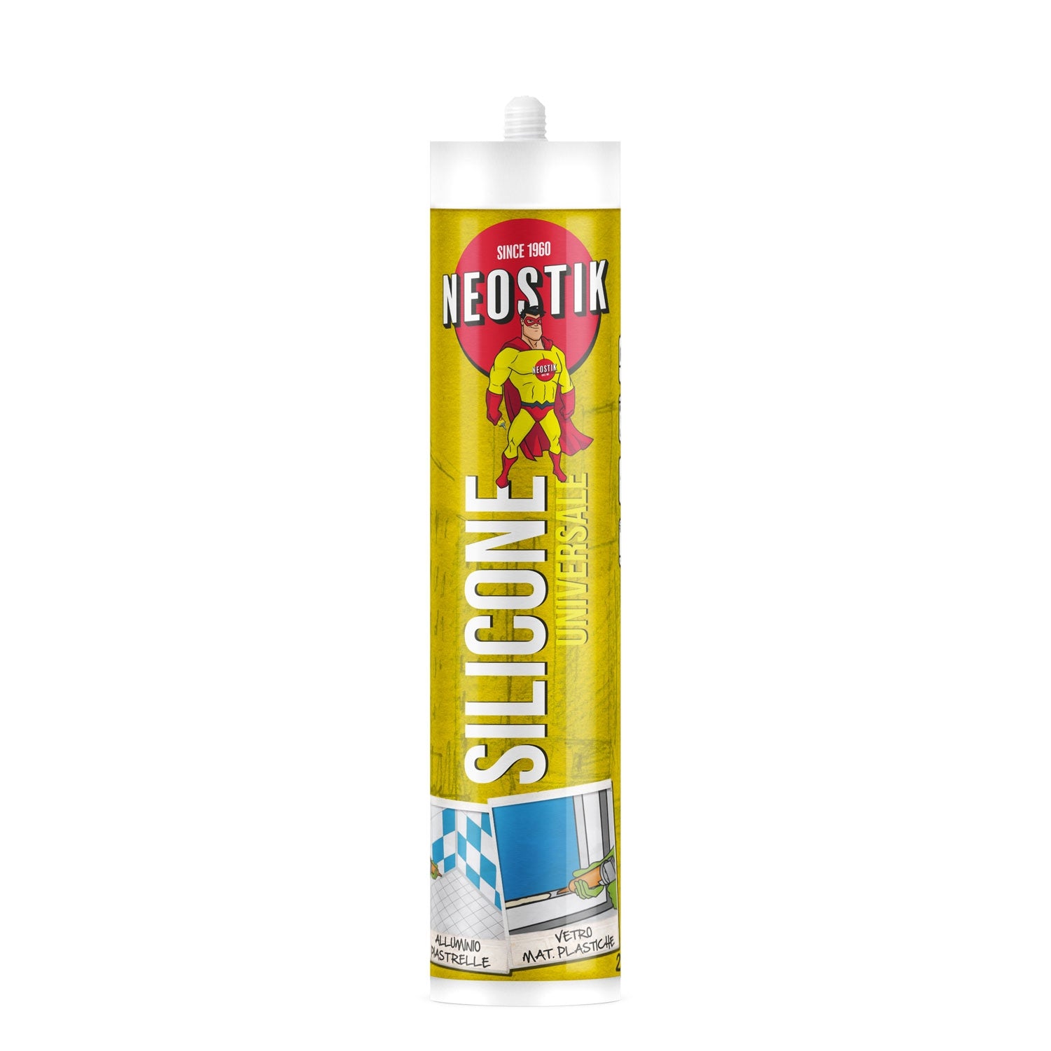 NEOSTIK SILICONE UNIVERSALE280 ML TRASPARENTE
