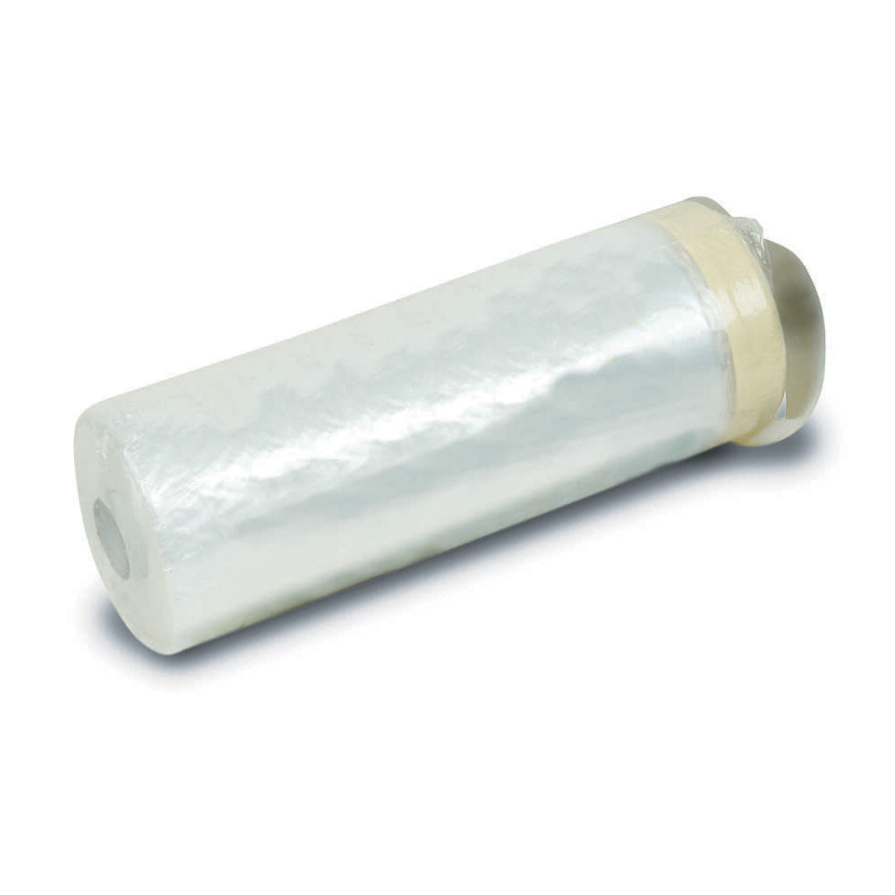 Telo protettivo con nastro adesivo 1,4x33 mt