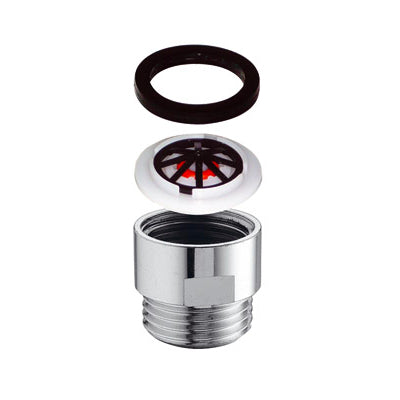 Raccordo in ottone per doccia-soffione 1/2"Mx1/2"F