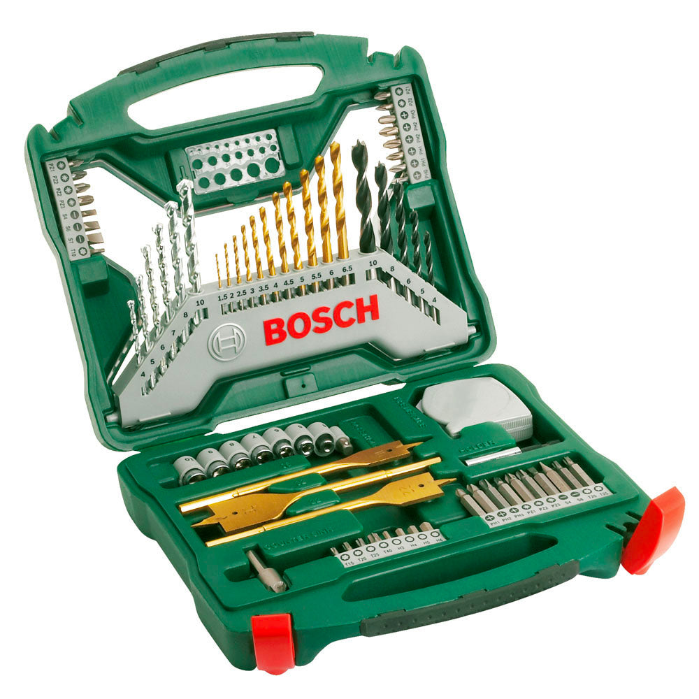 Set 70 Punte per forare e avvitare Bosch