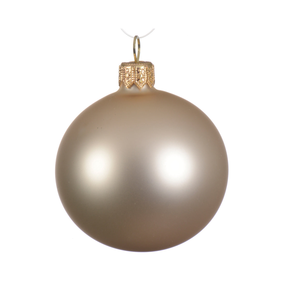 Pallina di natale in vetro 6cm 14