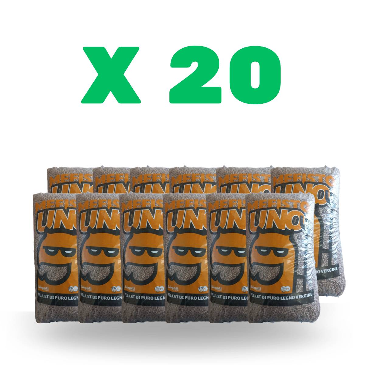 Pellet MefistoUno 20 pz 1