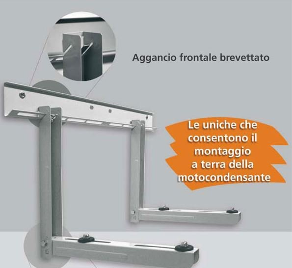 STAFFA PER CONDIZIONATORI 350x480x800 MM