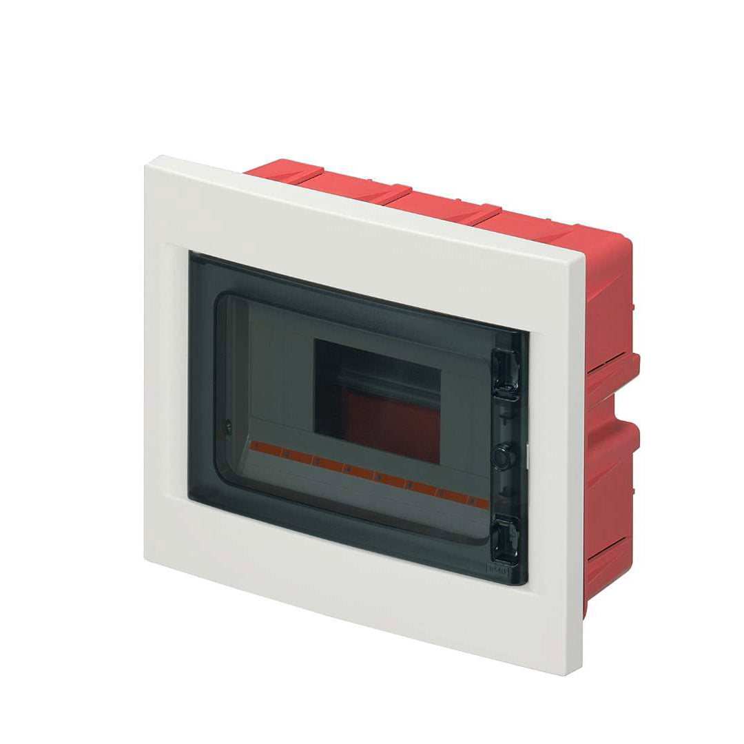 Centralino ad incasso bianco 8 moduli