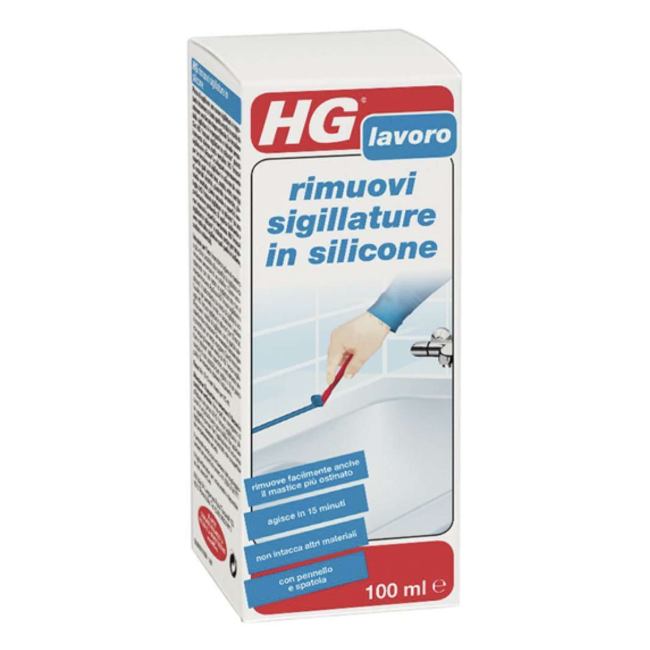 Rimuovi sigillature in silicone 100ml