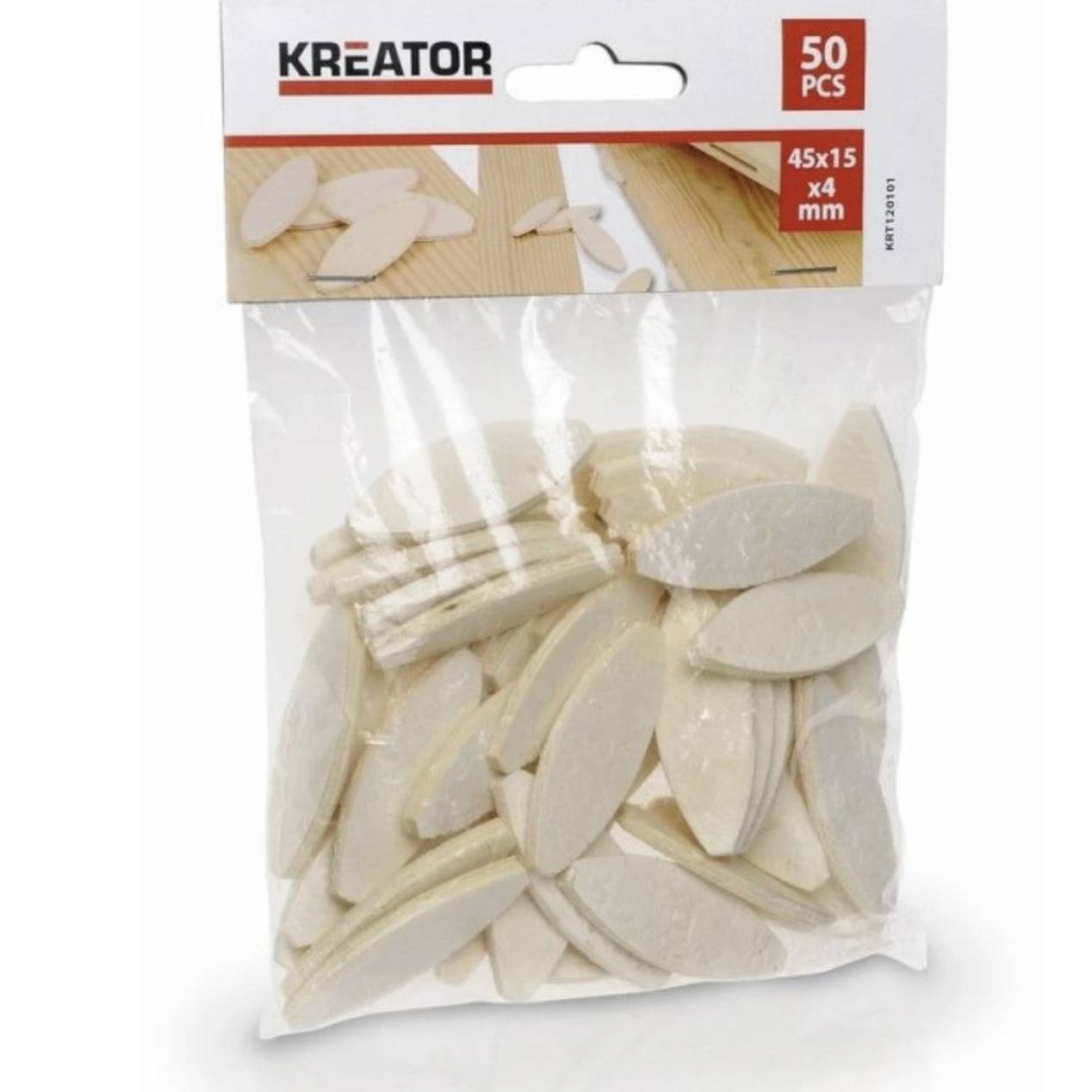 Linguette in legno 45x15x4 mm