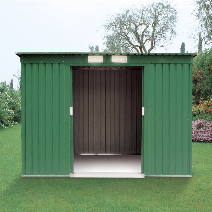 CASETTA MAISON IN METALLO COLORE VERDE 194X121X181H