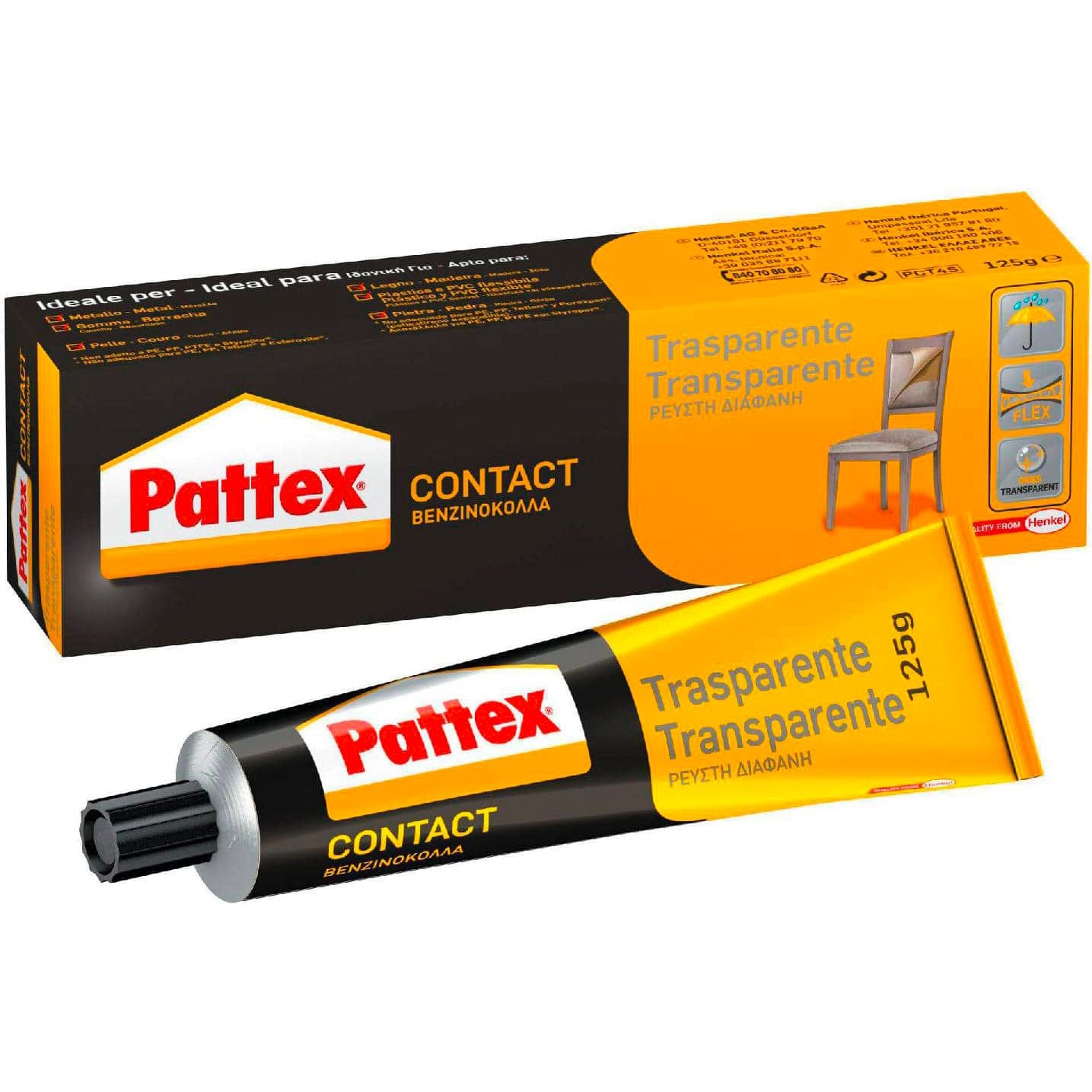 Adesivo Trasparente 50 Gr Pattex