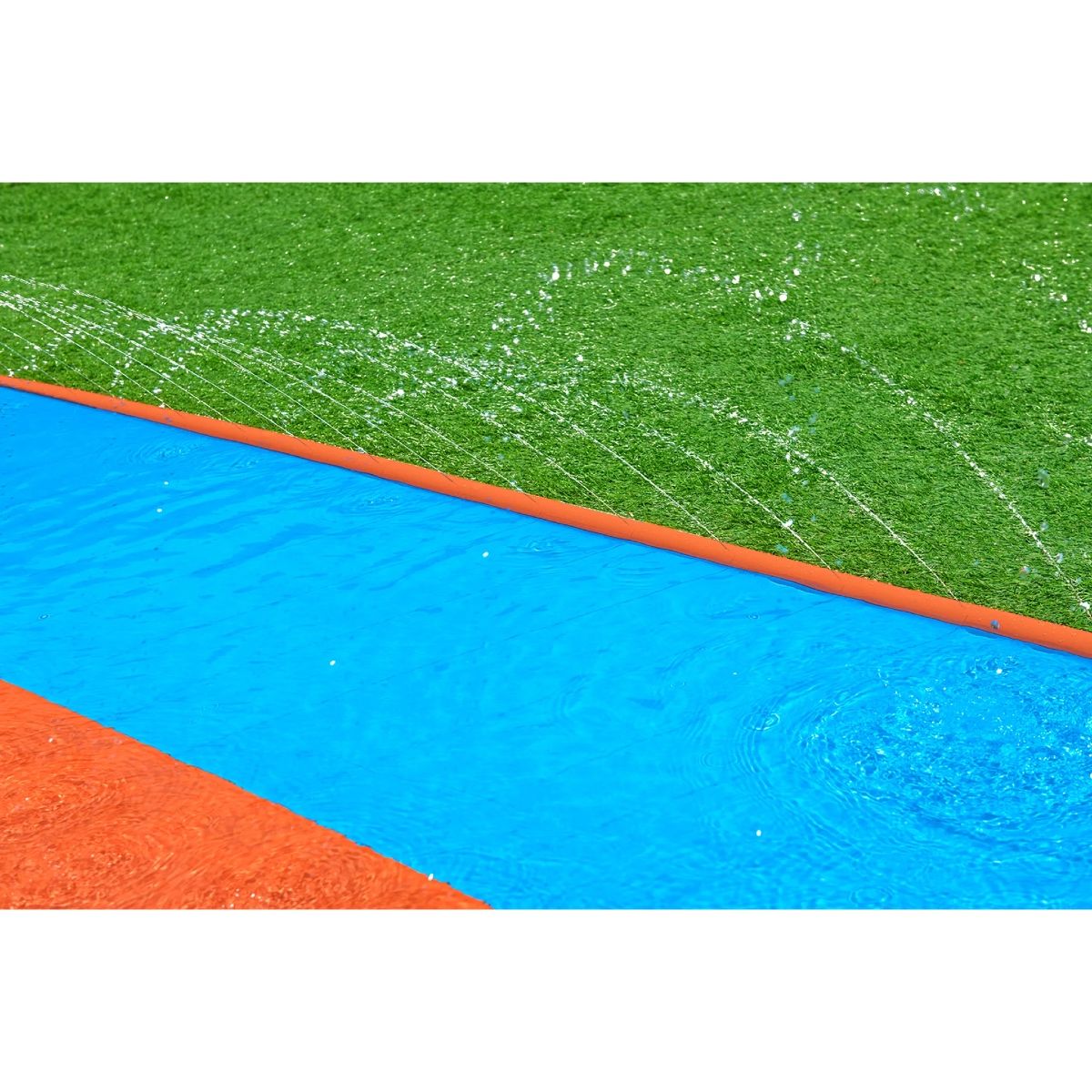 Scivolo ad Acqua Gonfiabile 3 Corsie 4
