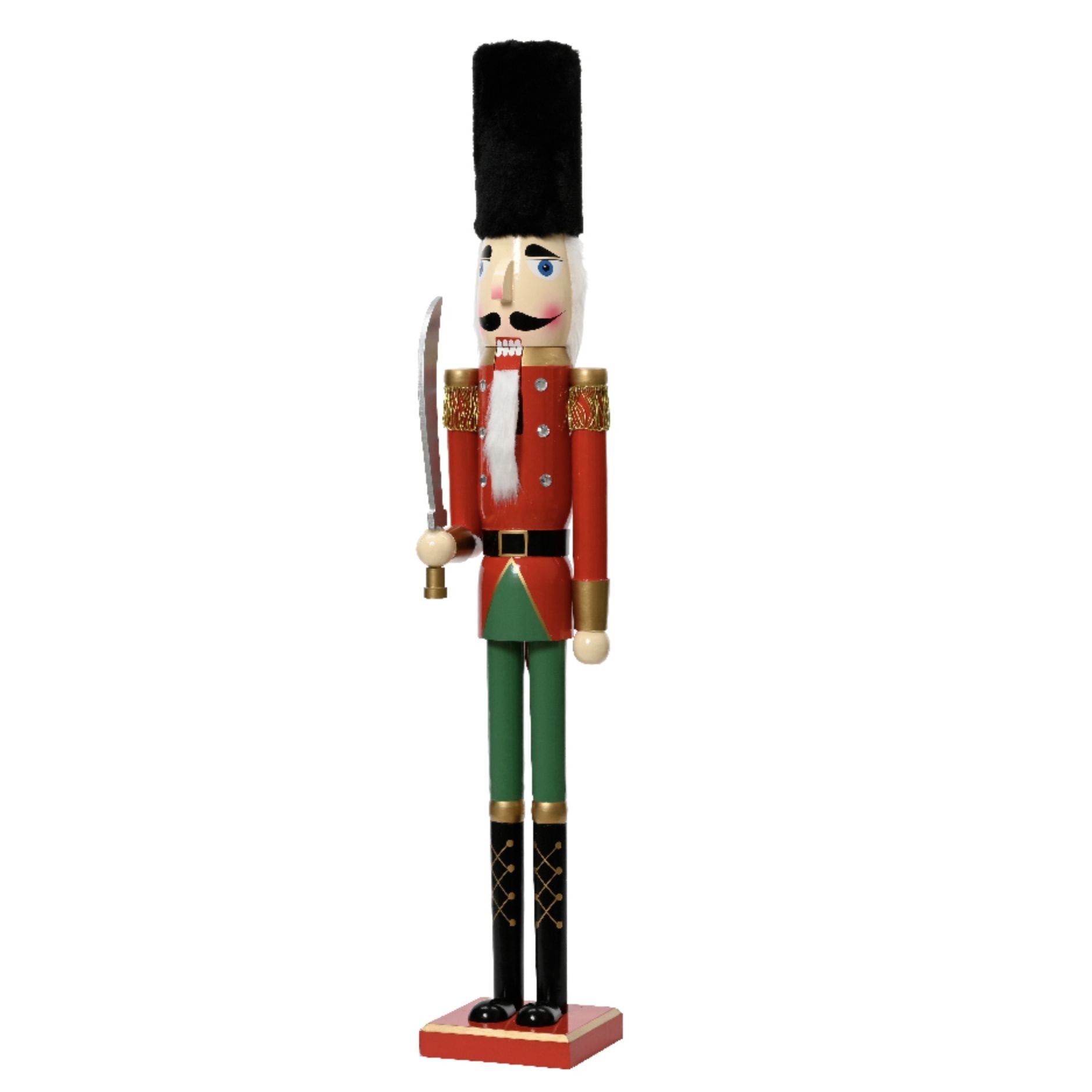 Schiaccianoci in legno 92 cm