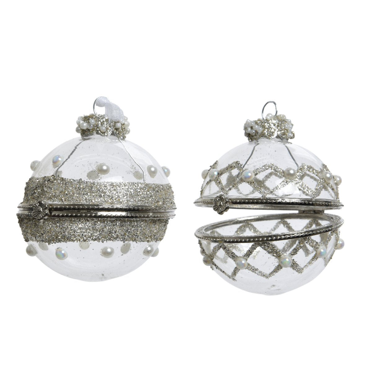 Palla in vetro scrigno contenitore