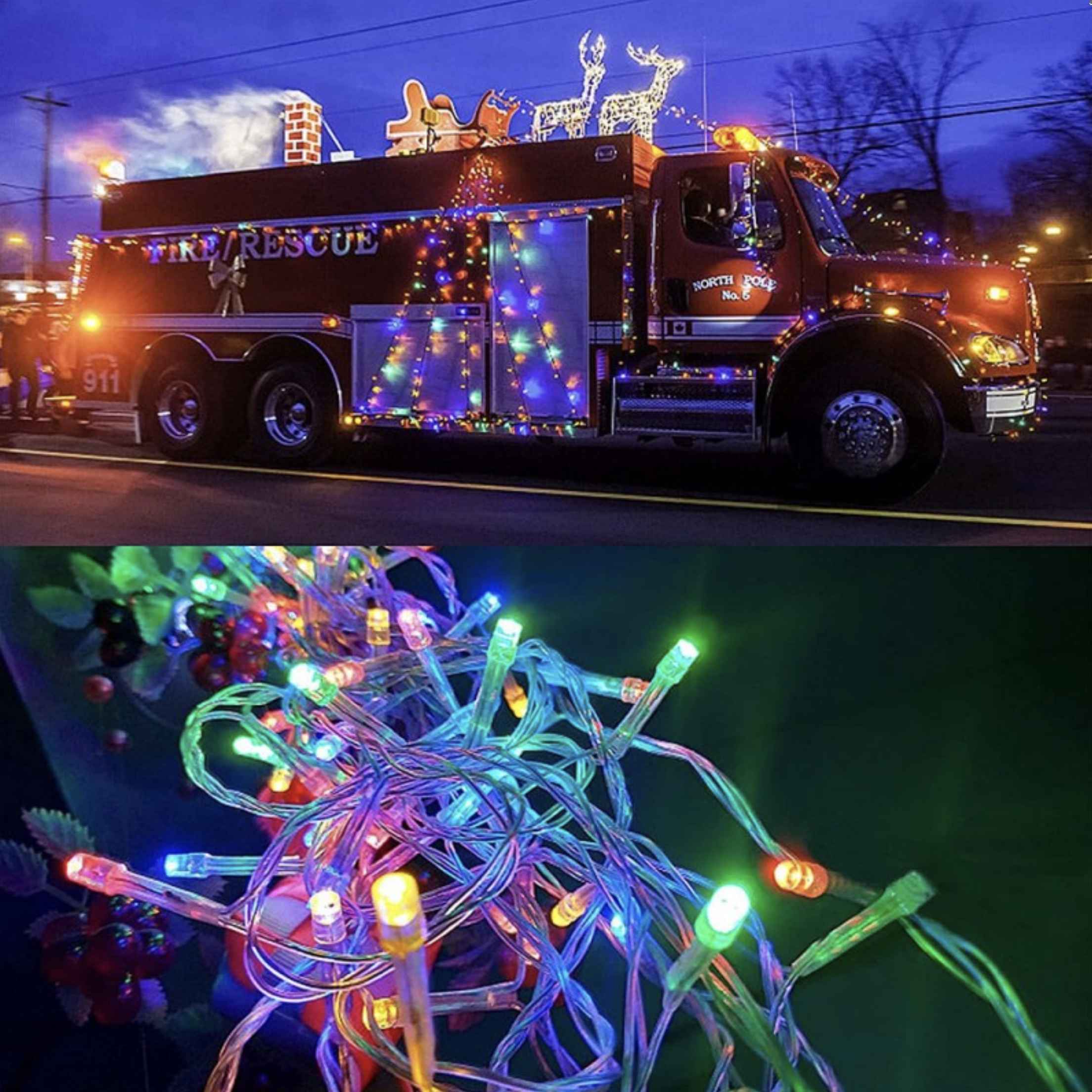 Serie luci Code digital 120 LED 12m