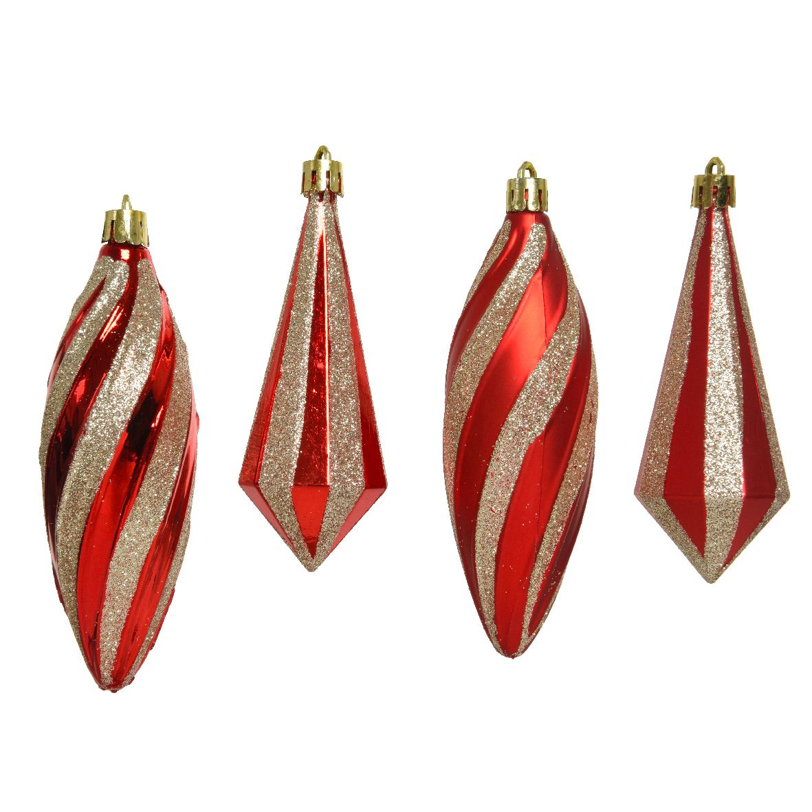 Addobbo albero rosso Kaemingk