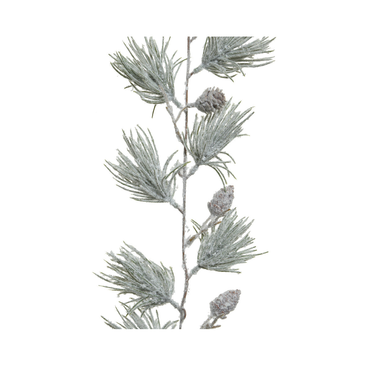 Ghirlanda innevata glitter