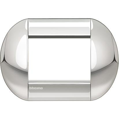 Placca tonda 3 moduli