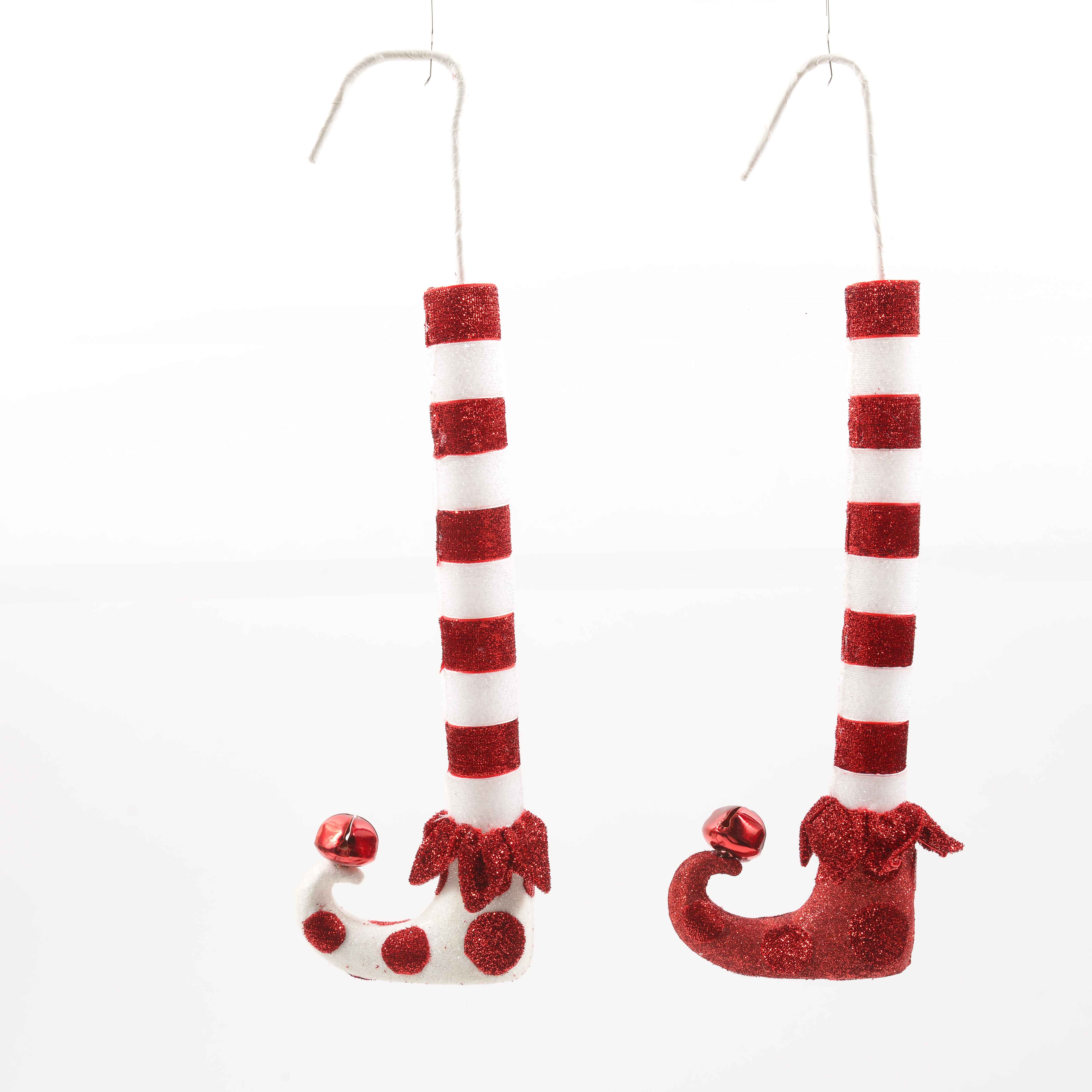 Decorazione natalizia gambe elfo Mercury