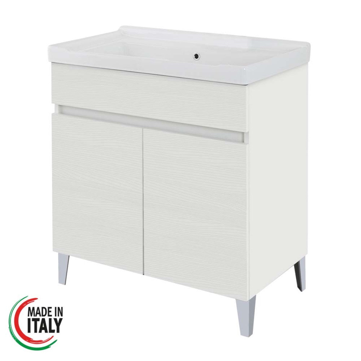 LAVATOIO ROVERE BIANCO 1