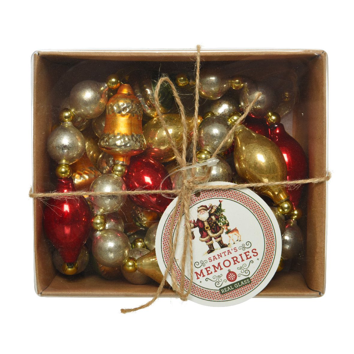 Ghirlanda in vetro antico Kaemingk