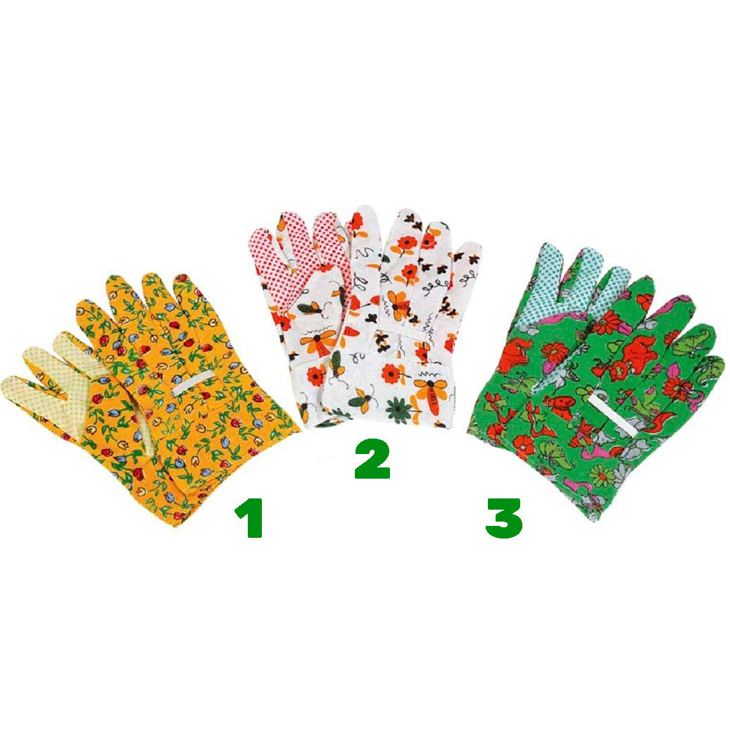 Guanto da giardino bimbo in cotone S