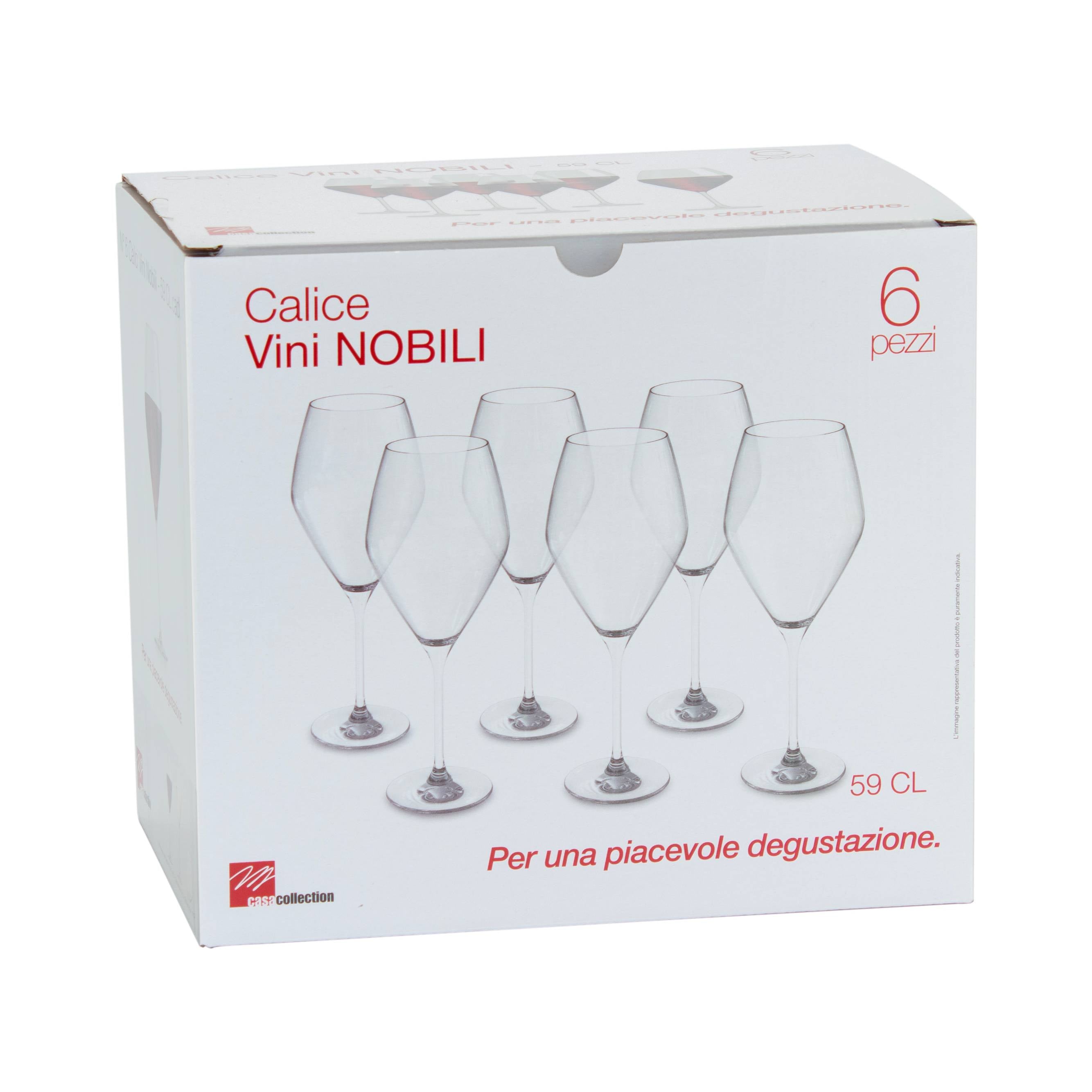 Set 6 calici per vini nobili 3
