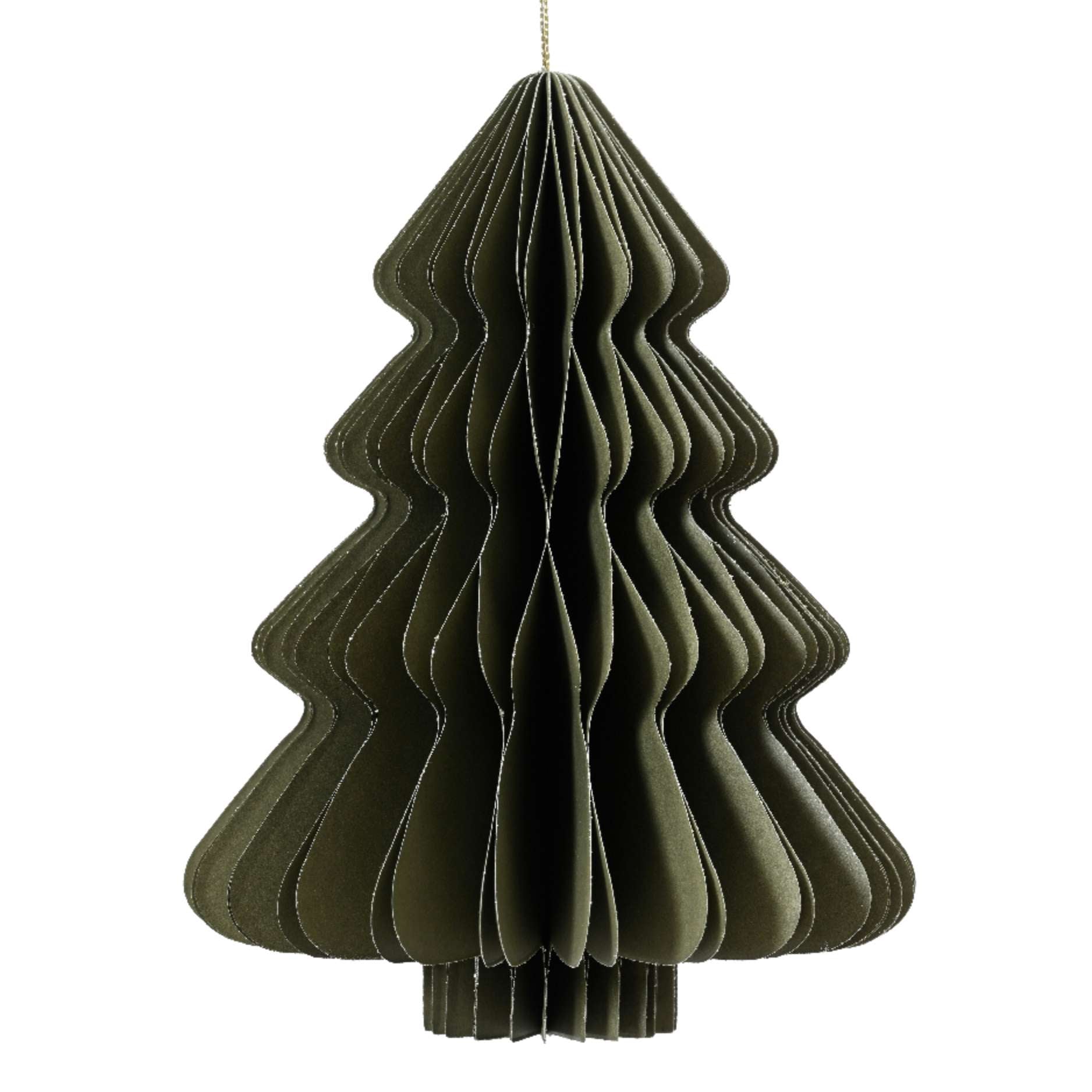 Decorazione natalizia in carta albero