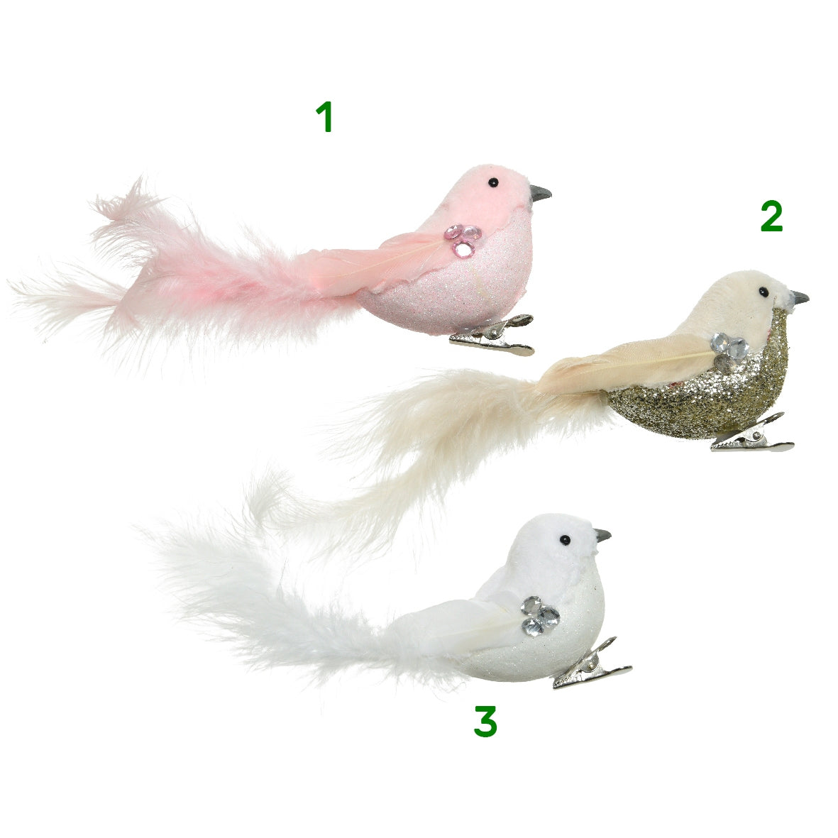 Addobbo albero uccellino Kaemingk