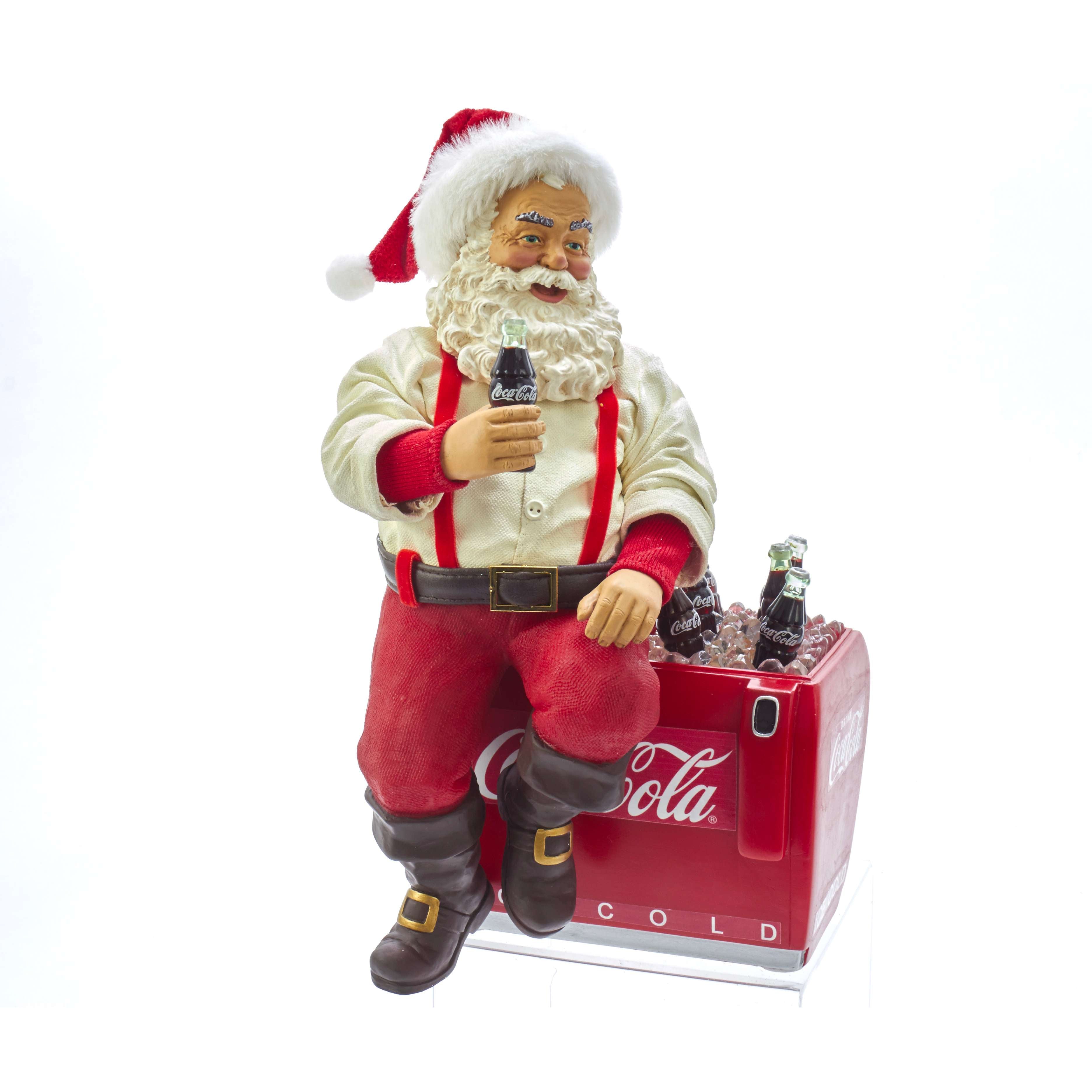 Babbo natale sul frigo Coca-Cola Christmas inspiration
