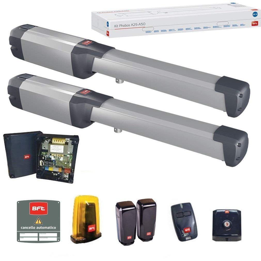 KIT BATTENTI 230 VOLTS 400 KG 2,5 METRI - BFT AUTOMAZIONE CANCELLI PHOBOSAC25