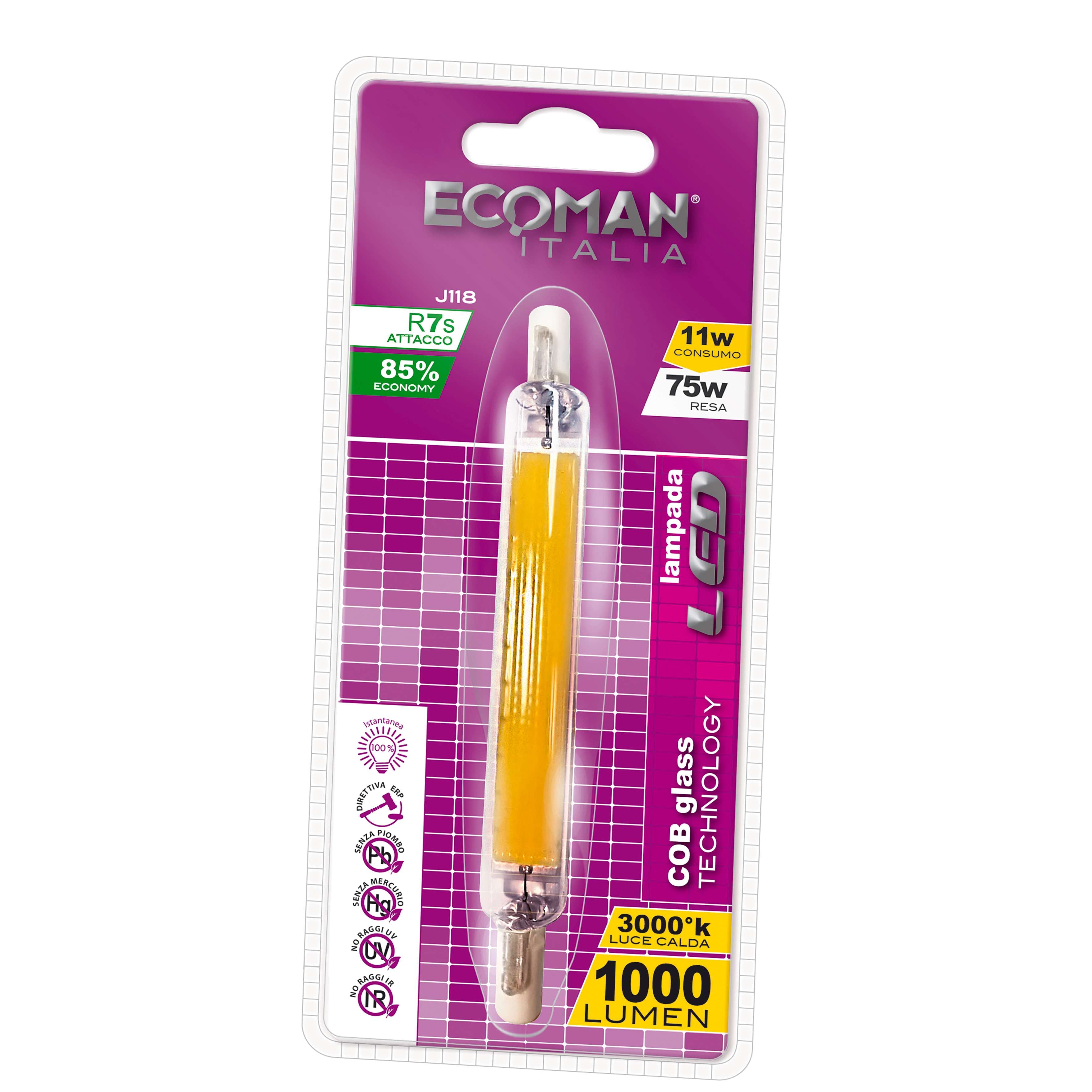 Lampadina Lucciola lineare 11W R7