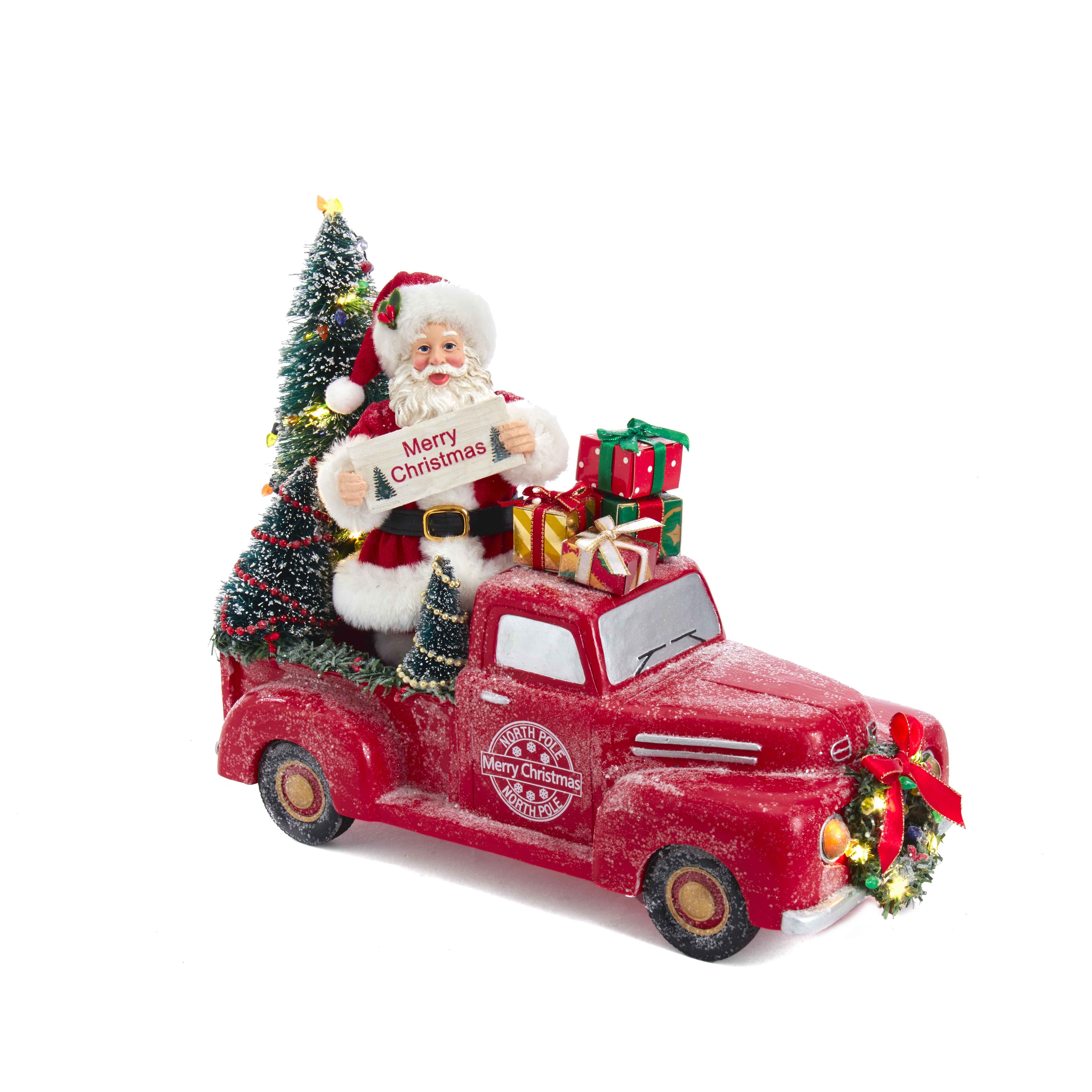 Macchina con Babbo natale Christmas Inspiration