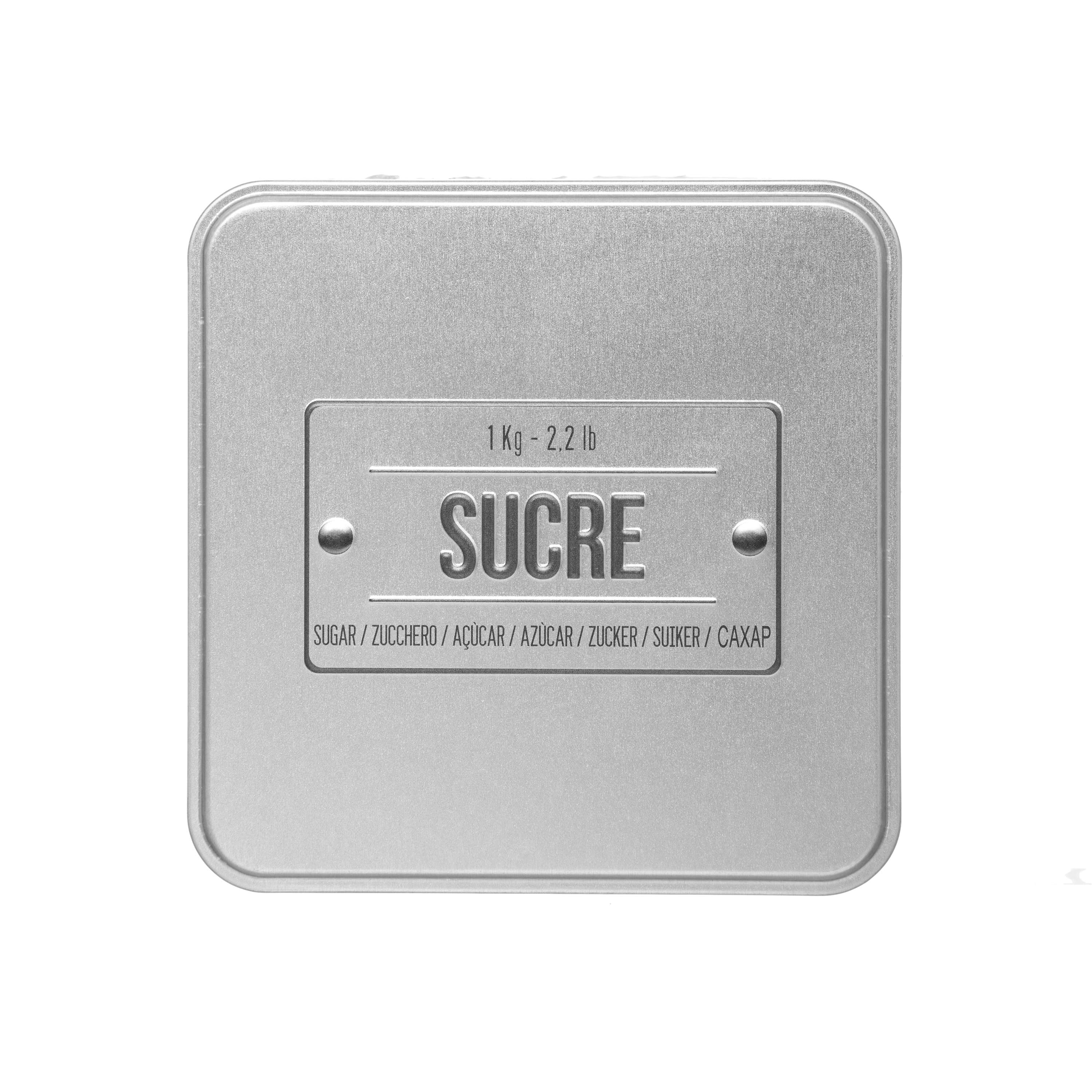 Contenitore per zucchero rettangolare