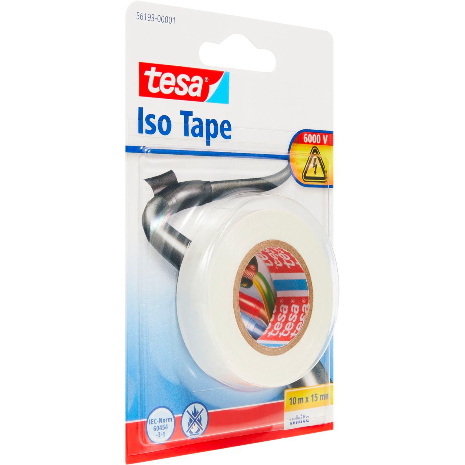 Nastro isolante Tesa 15 mm x 10 m