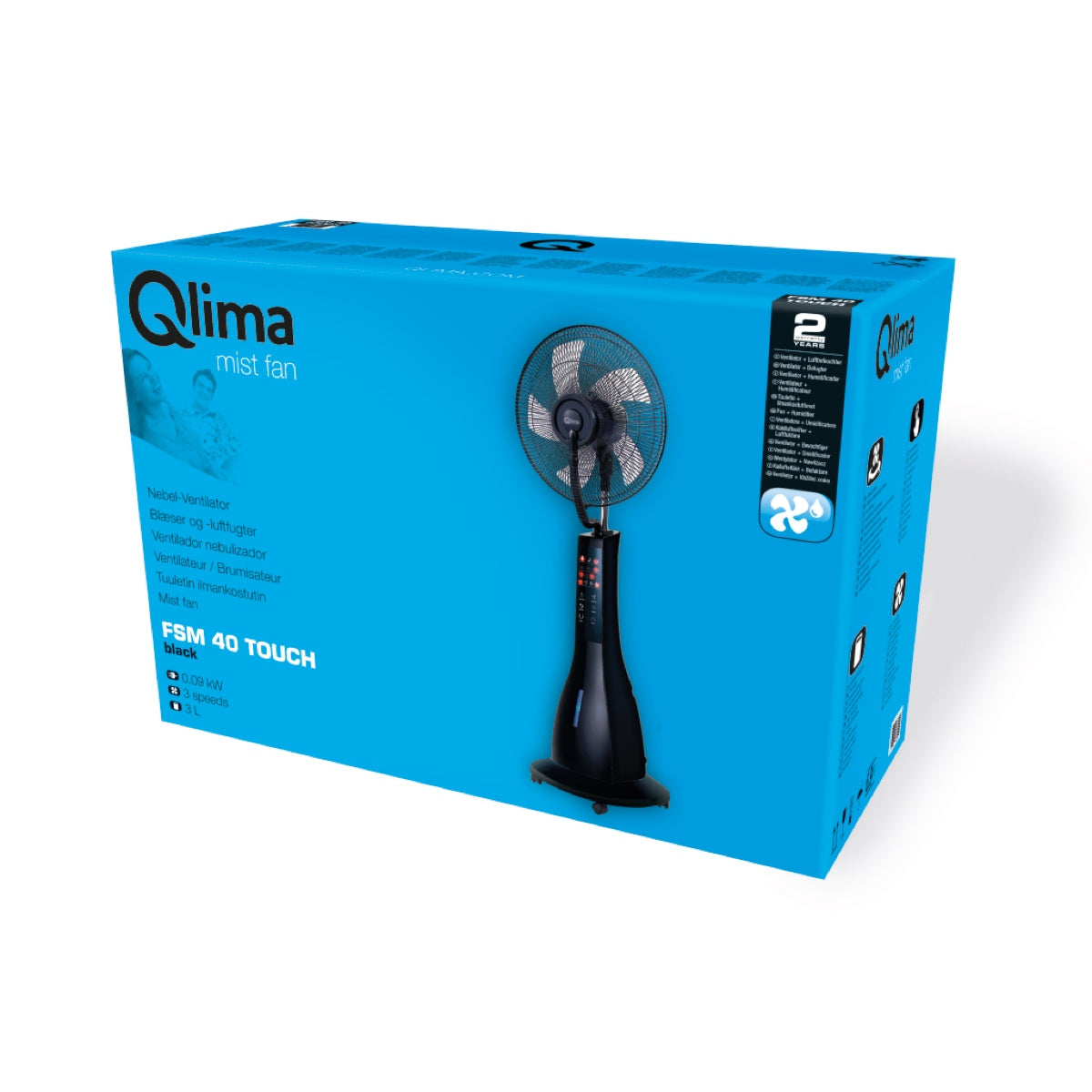 Ventilatore Nebulizzatore Qlima FSM 40 Touch