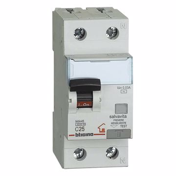 BTDIN-RS interruttore magnetotermico 2P curva C16