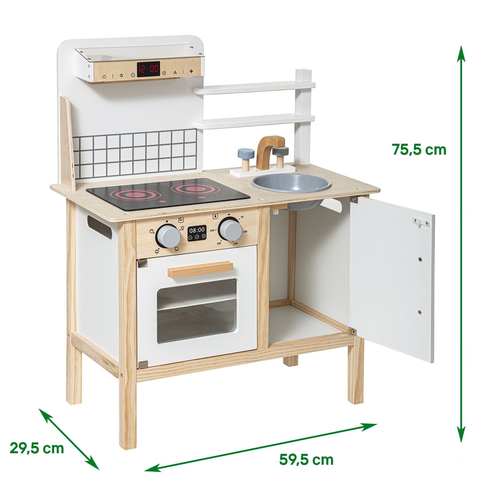 Cucina in legno per bimbi