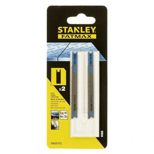 Stanley lame 80x1,6mm taglio generico metallo U