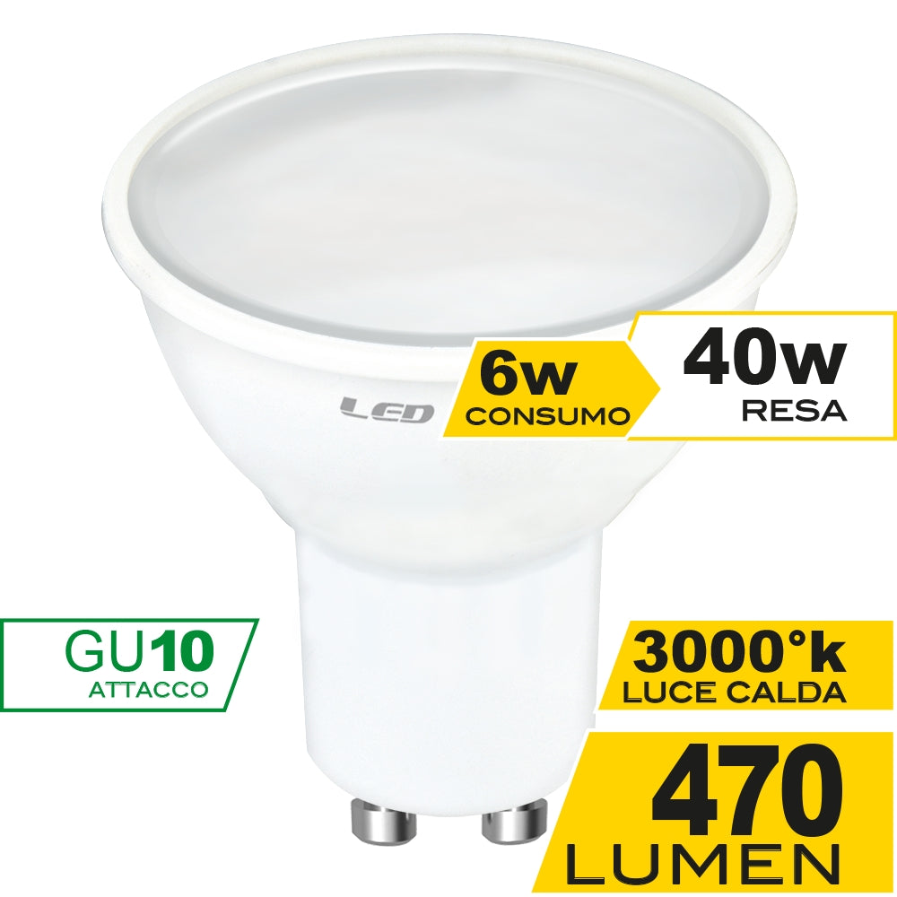 Lampadina LED dicroica ECM 6W