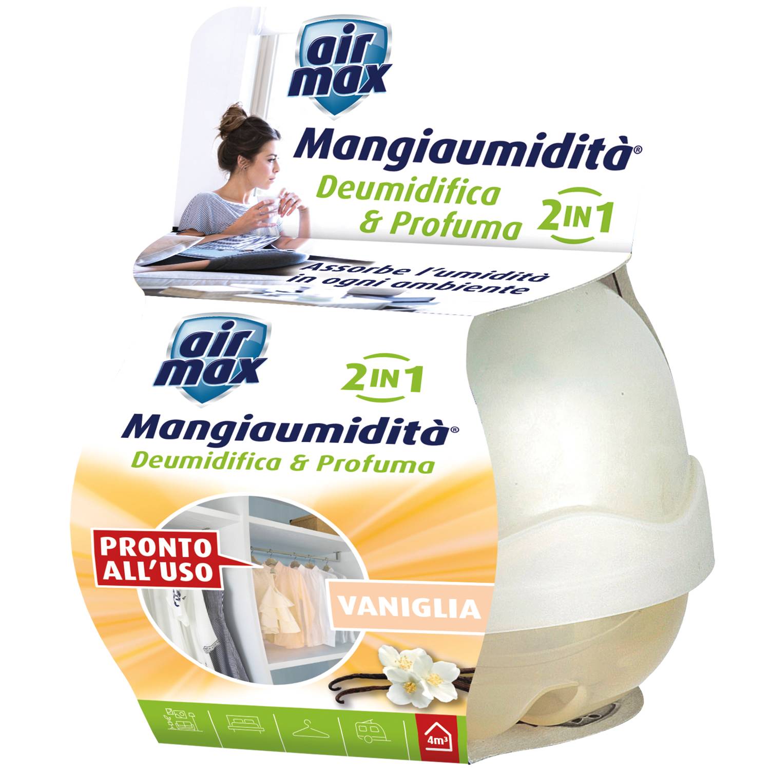 Kit Mangiaumidit√† Deo Mini Vaniglia 40g