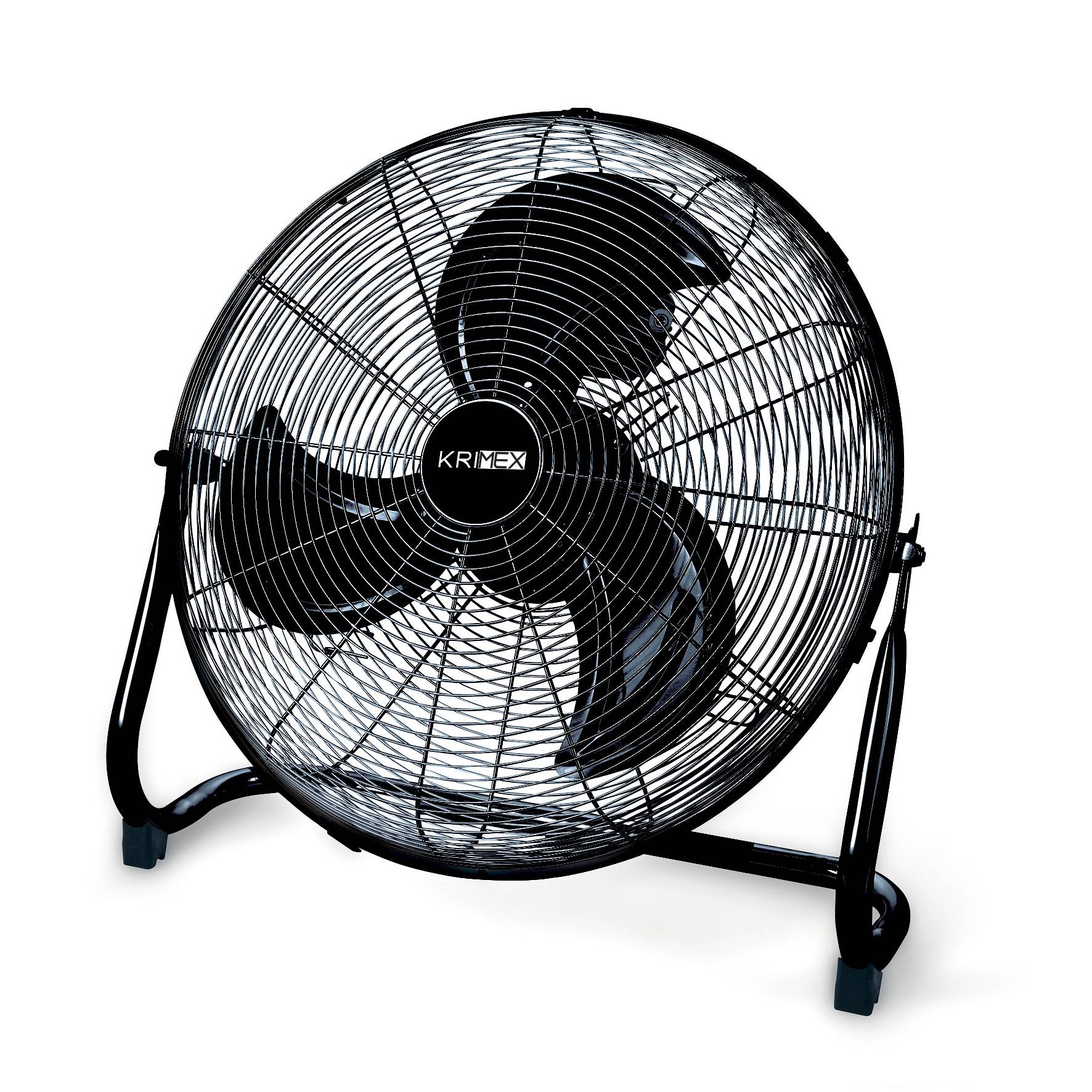 Ventilatore da terra industriale Krimex nero