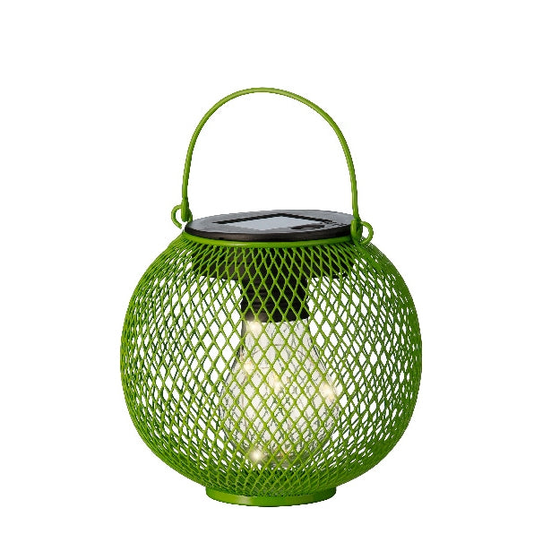 Lanterna solare gabbia verde