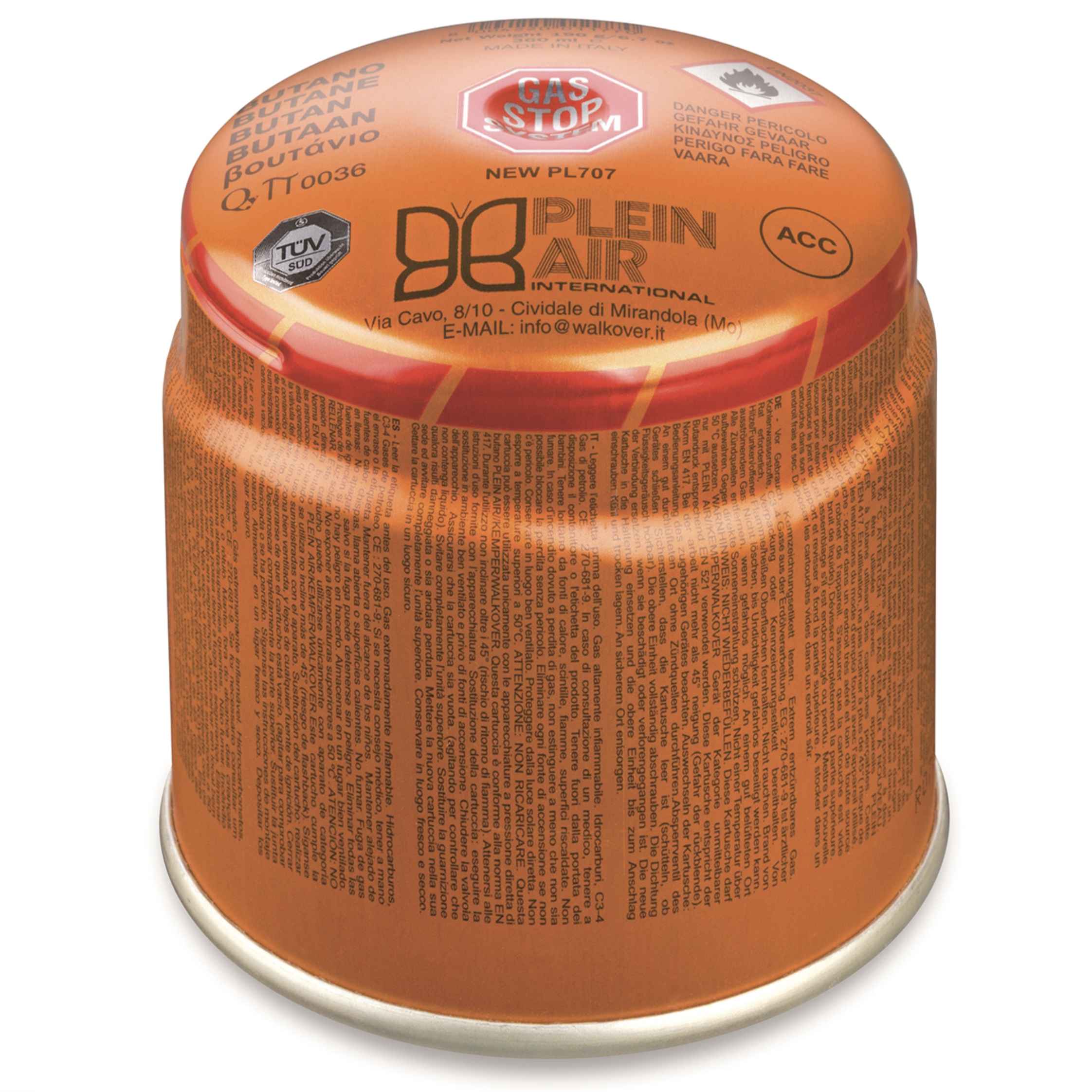 Cartuccia GAS butano 190 g PleinAir