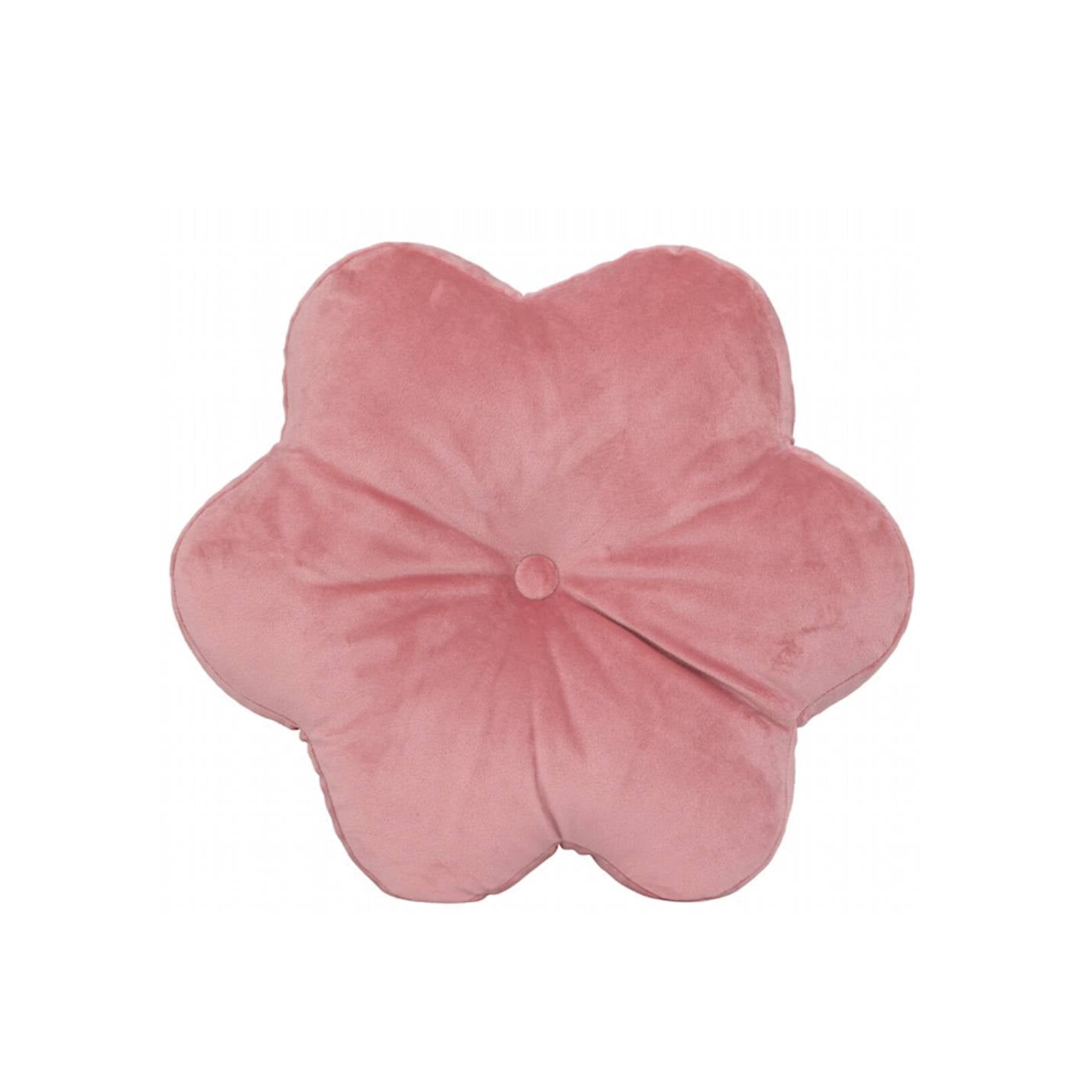Cuscino a forma di fiore "Amelia" rosa 38x38 cm