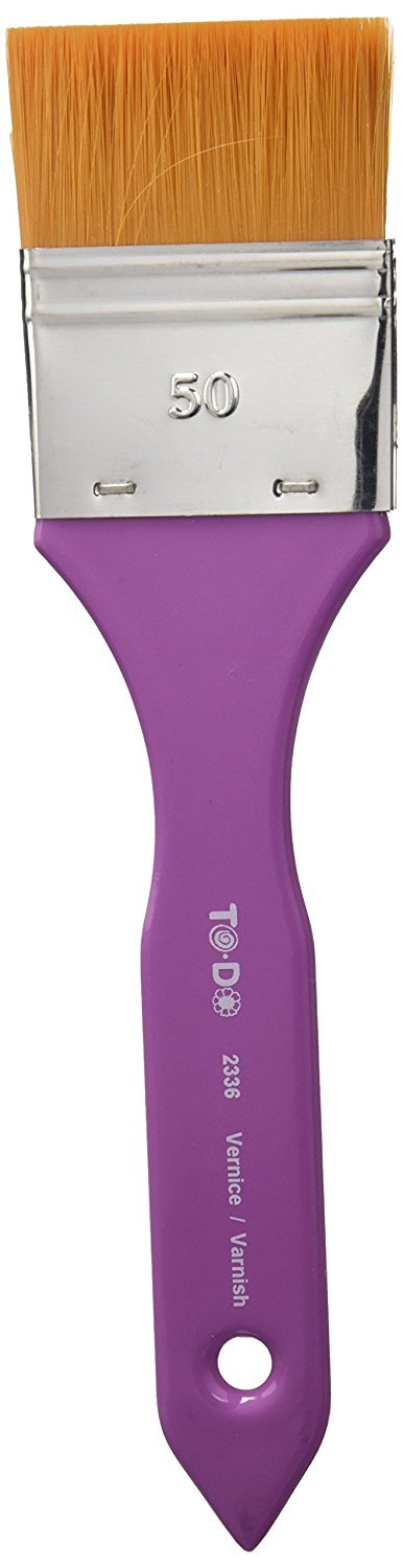 PENNELLO SINTETICO PIATTO TO.DO 50 MM